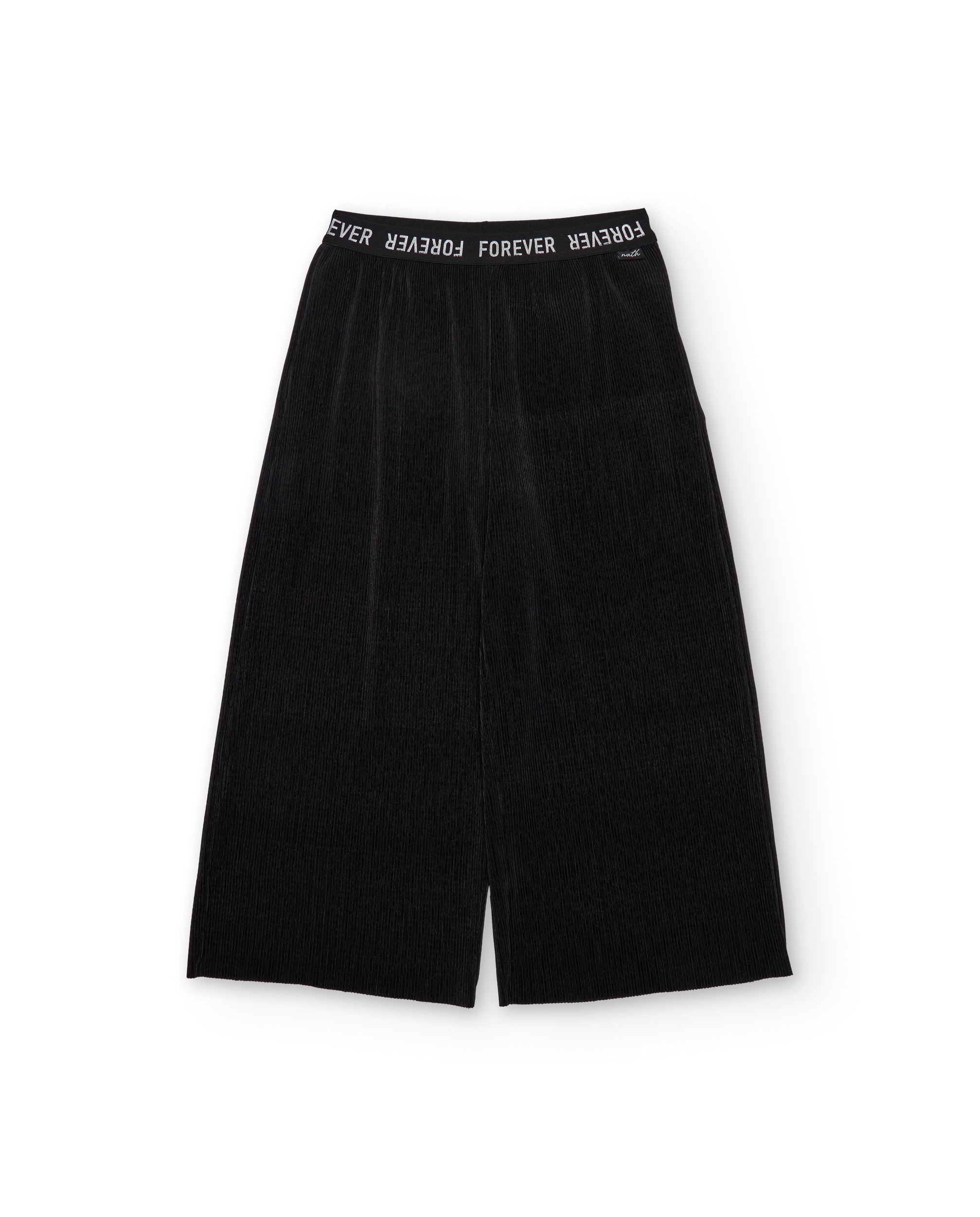 Calças Infantil de Malha com Tecido Canelado Tuc tuc Preto-2