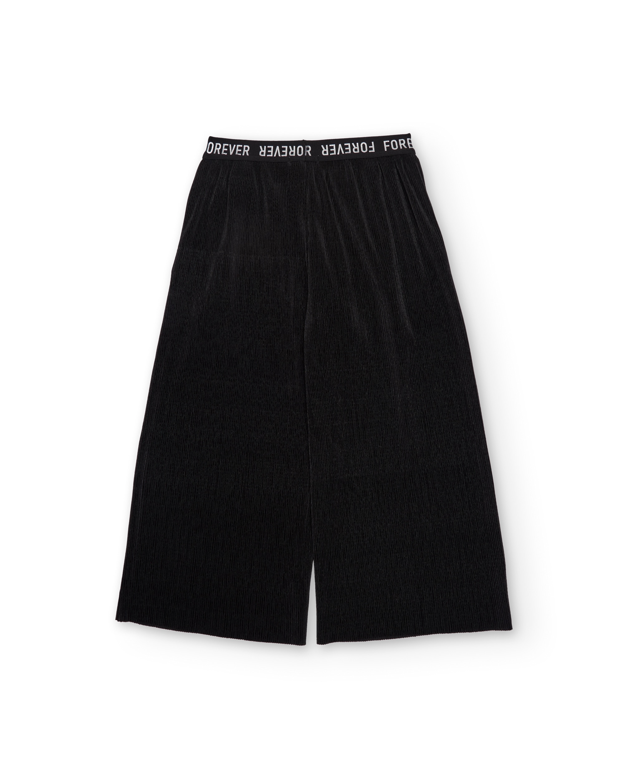 Calças Infantil de Malha com Tecido Canelado Tuc tuc Preto-3