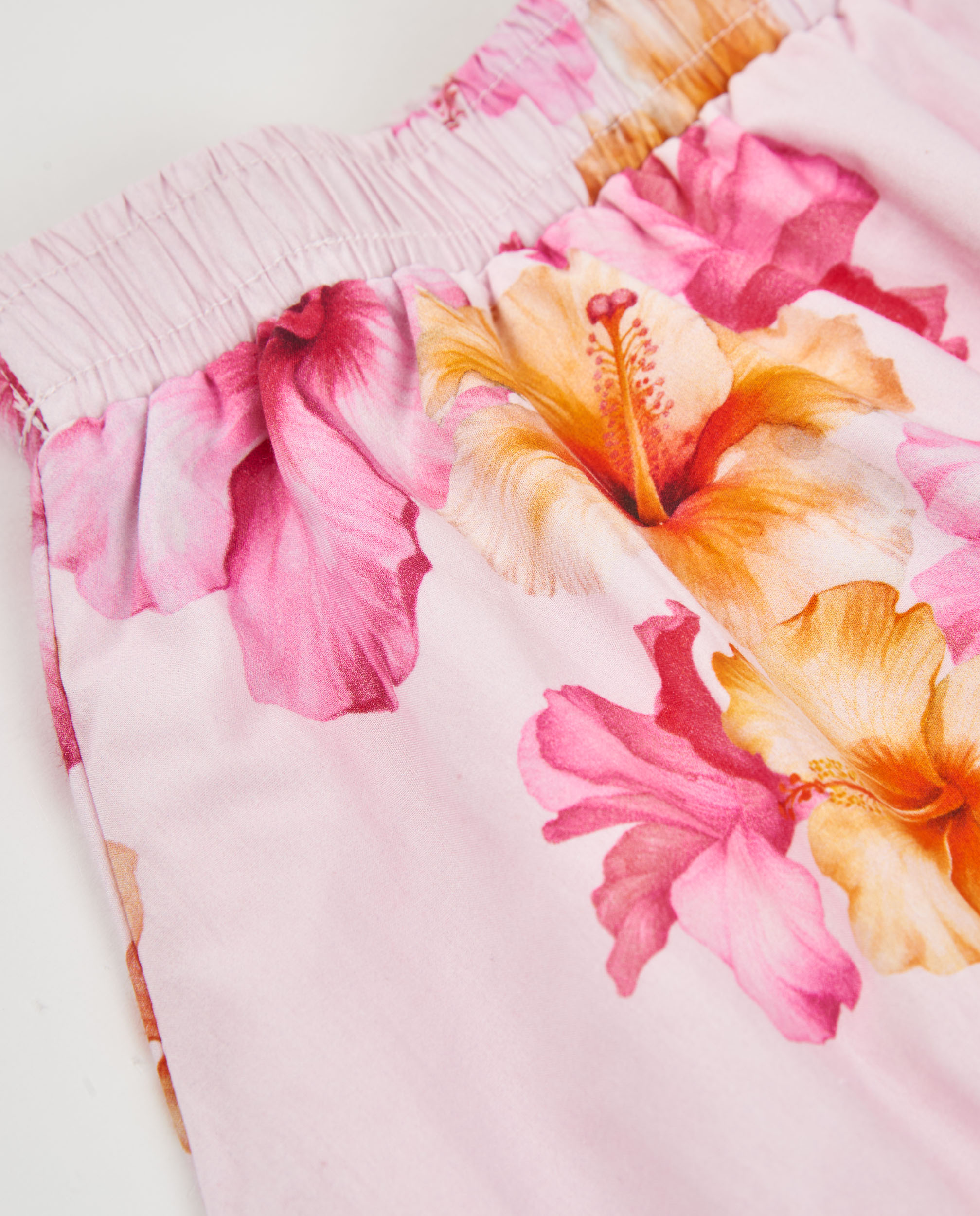 Saia Infantil de Plana com Efeito Abalonado Rosa-3