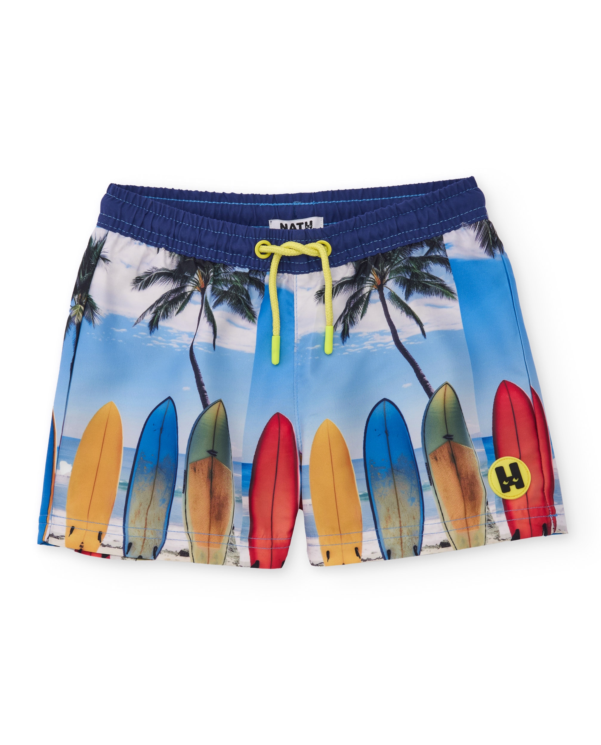 Imagem 0 de Fato de Banho Infantil de Plana com Pranchas de Surf