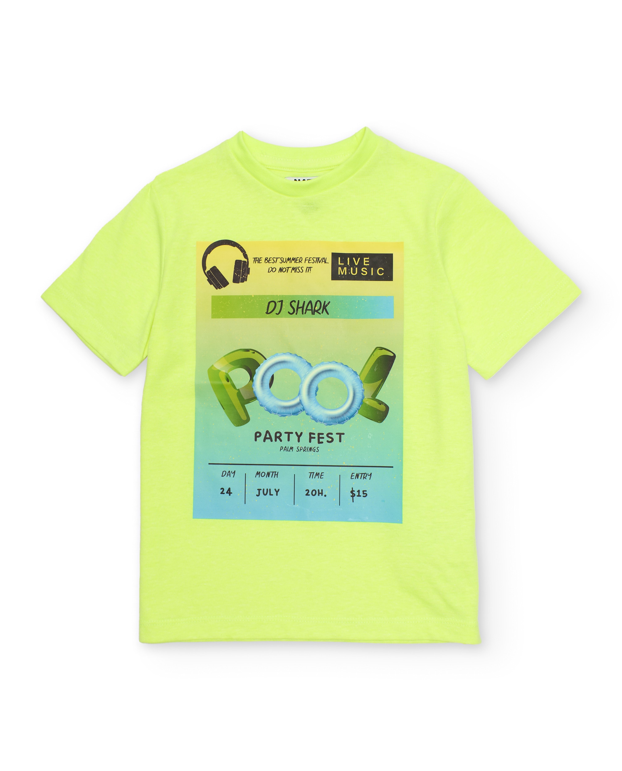Imagem 0 de T-shirt Infantil de Malha com Design Frontal