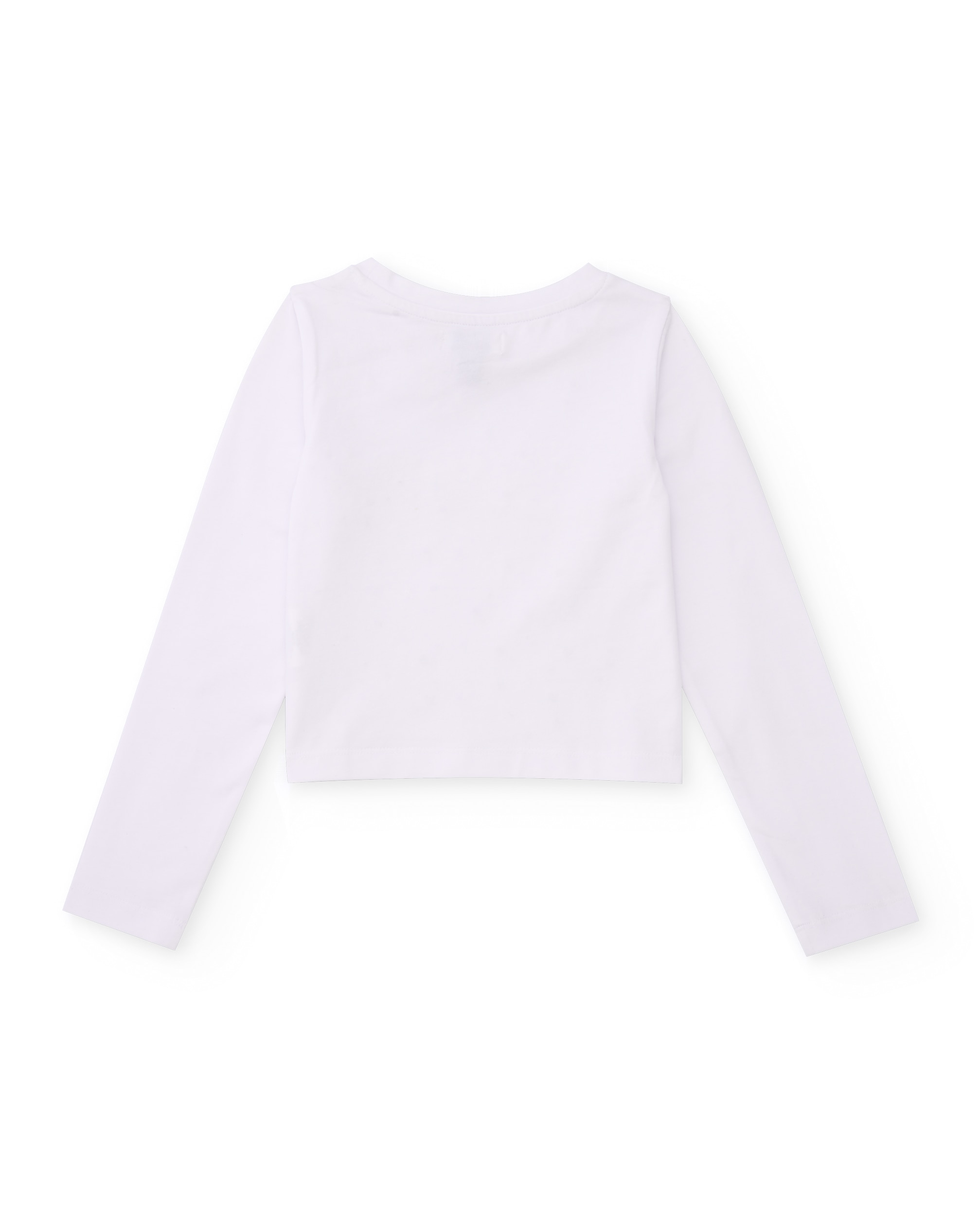 T-shirt Infantil de Malha com Aplicações Brilhantes Tuc tuc Branco-2