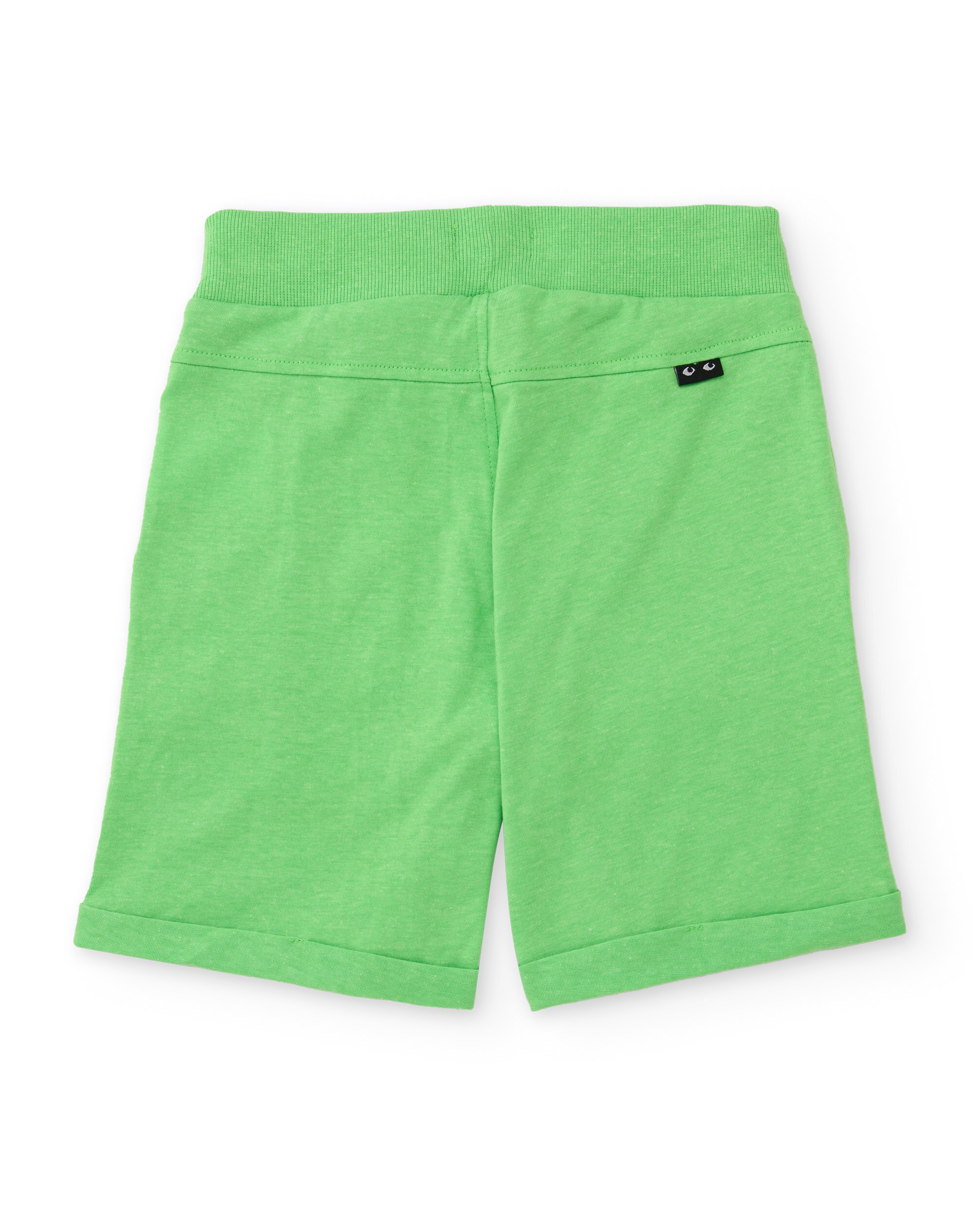 Bermudas Infantil de Malha com Cintura de Canelado Tuc tuc Verde-2