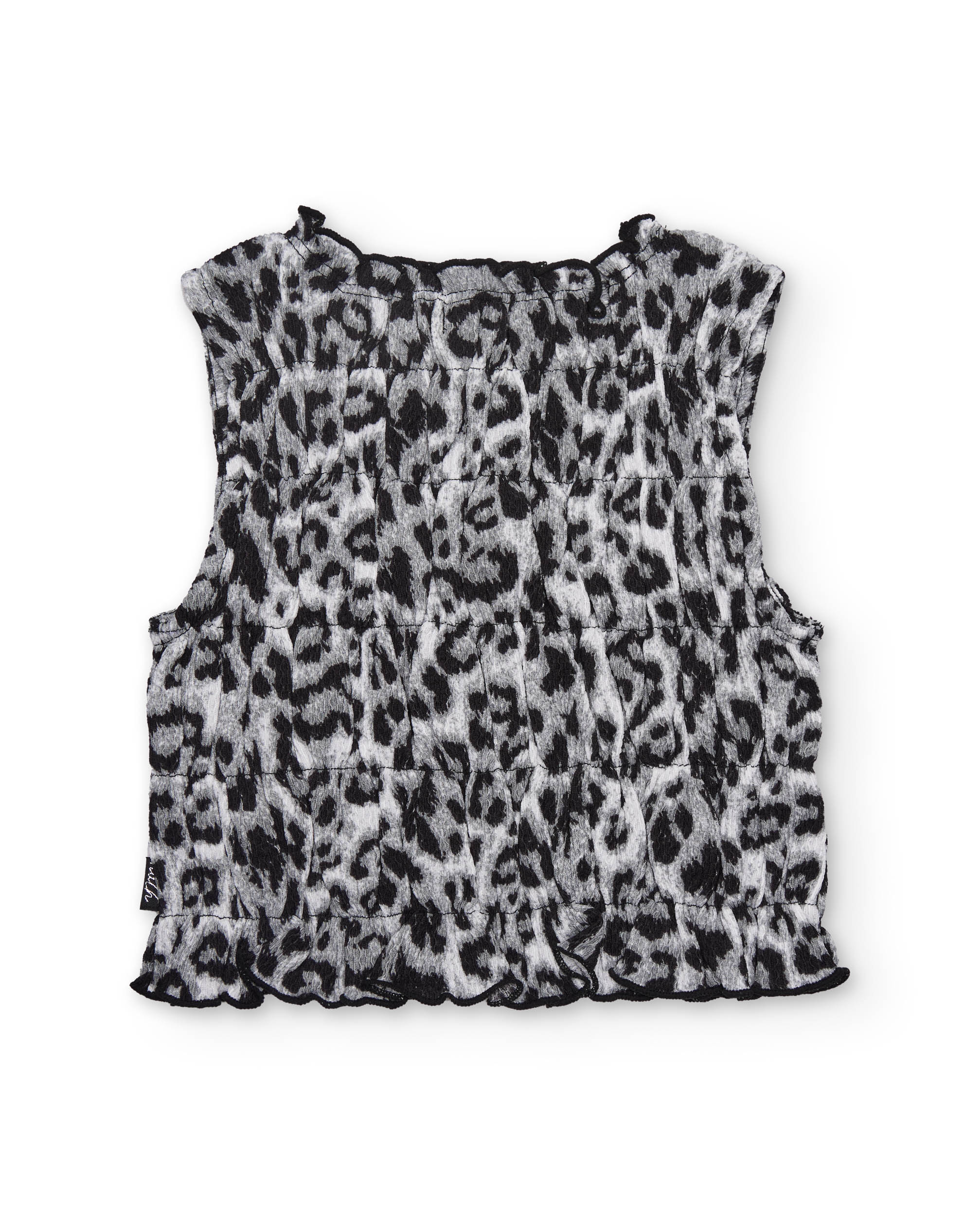 T-shirt Infantil de Plana com Design Animal Print Tuc tuc Preto-2