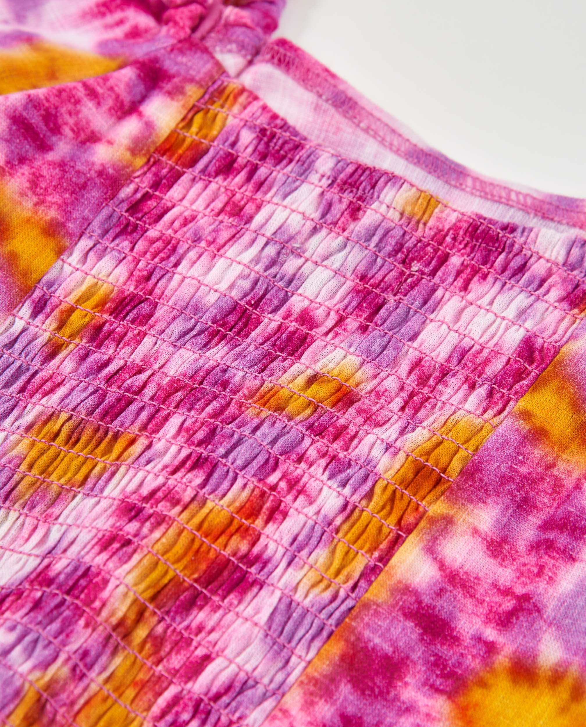 Blusa de Plana com Design Tie-dye Tuc tuc Fúcsia-4