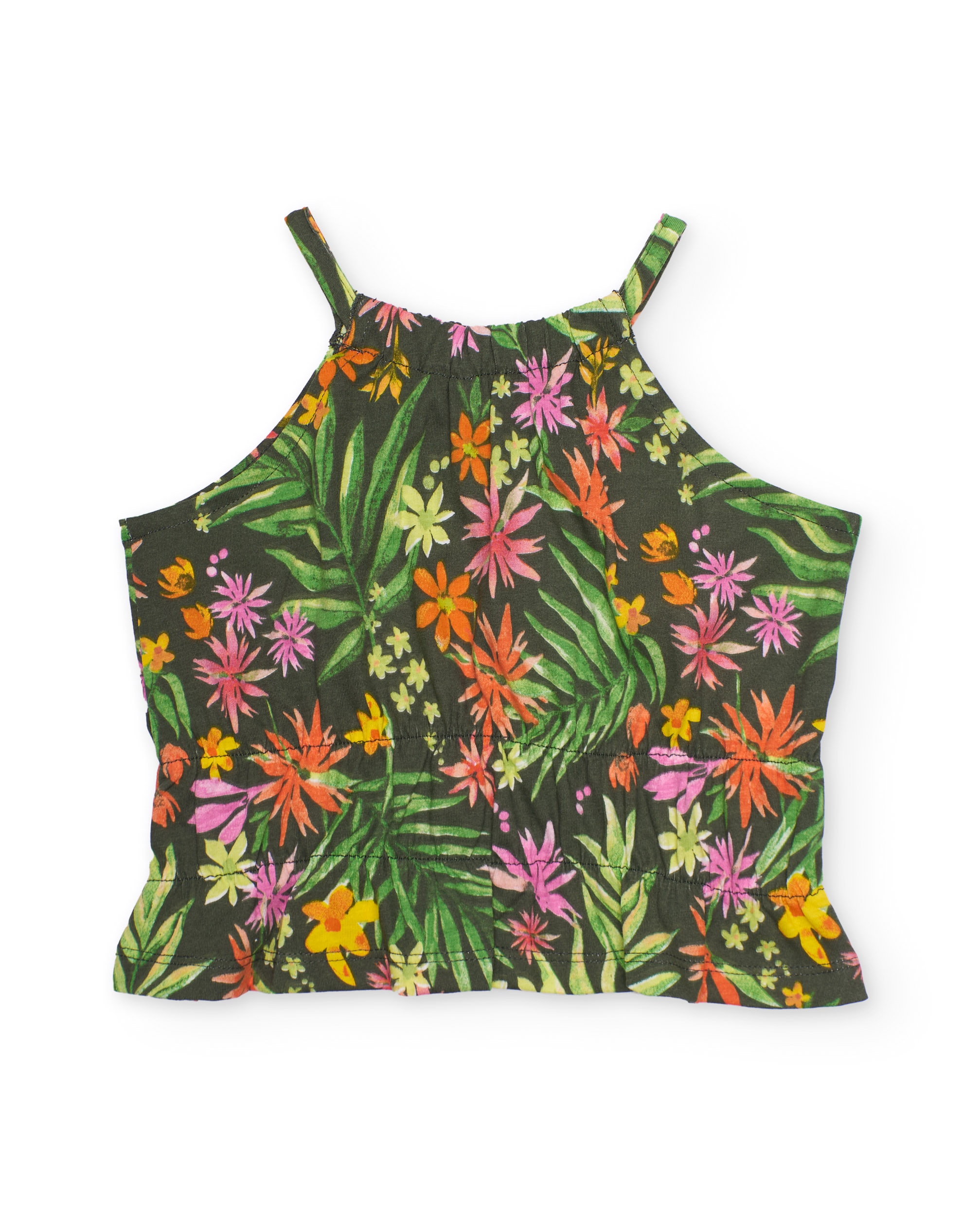 Imagem 0 de T-shirt Infantil de Malha com Franzido Inferior