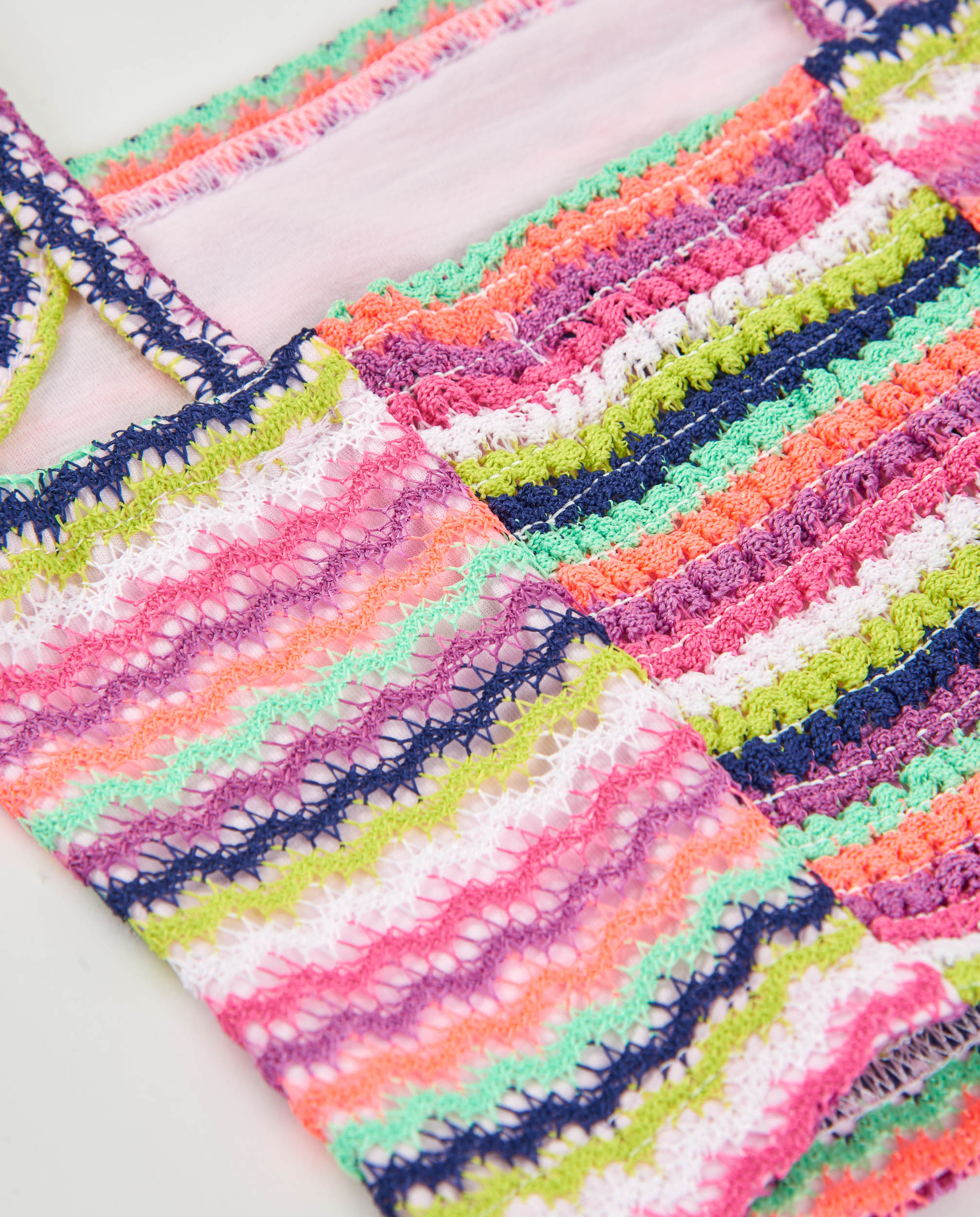T-shirt Infantil de Malha com Estampado Zig Zag Tuc tuc Rosa-5