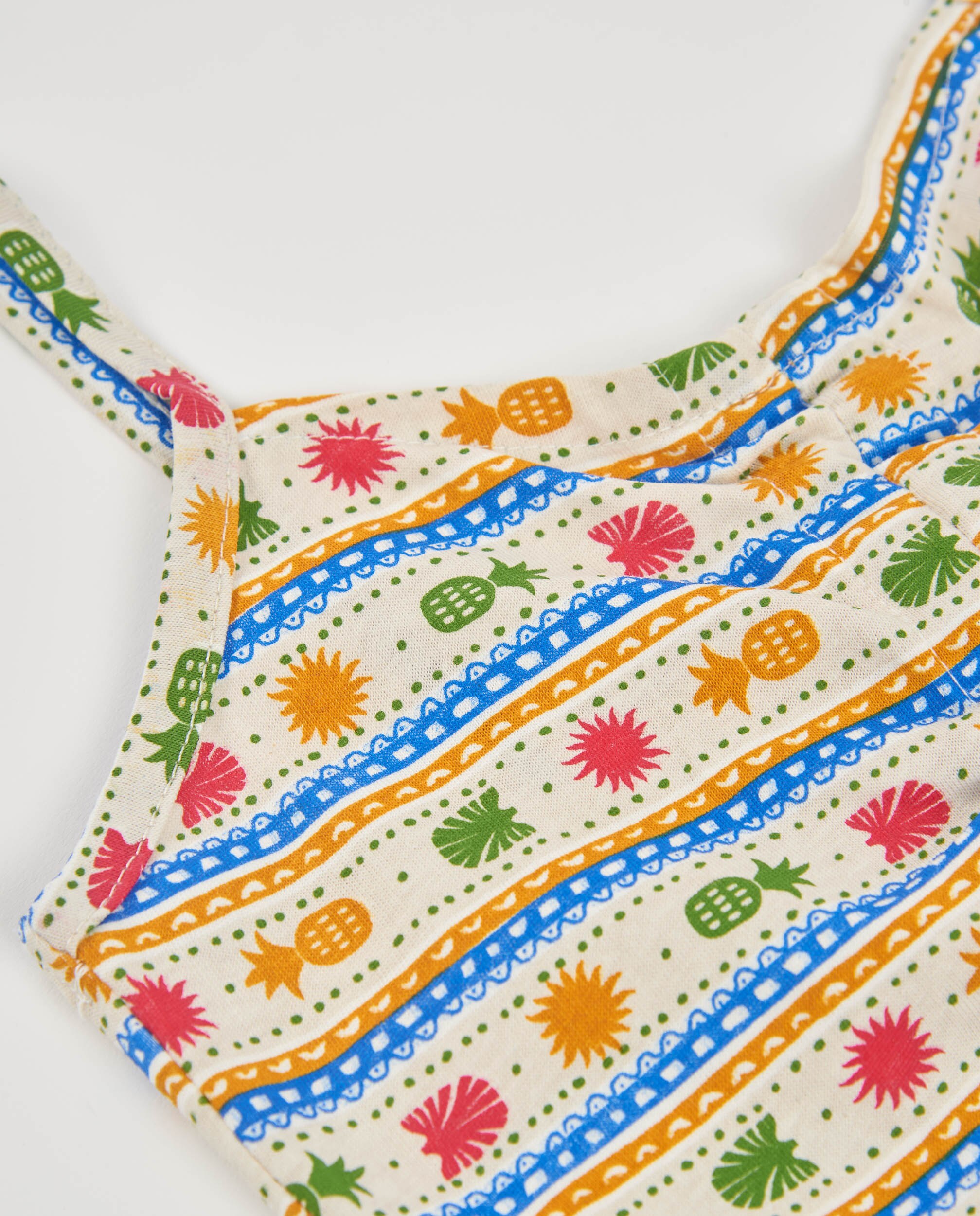 T-shirt Infantil de Malha com Franzido Central Tuc tuc Bege-4