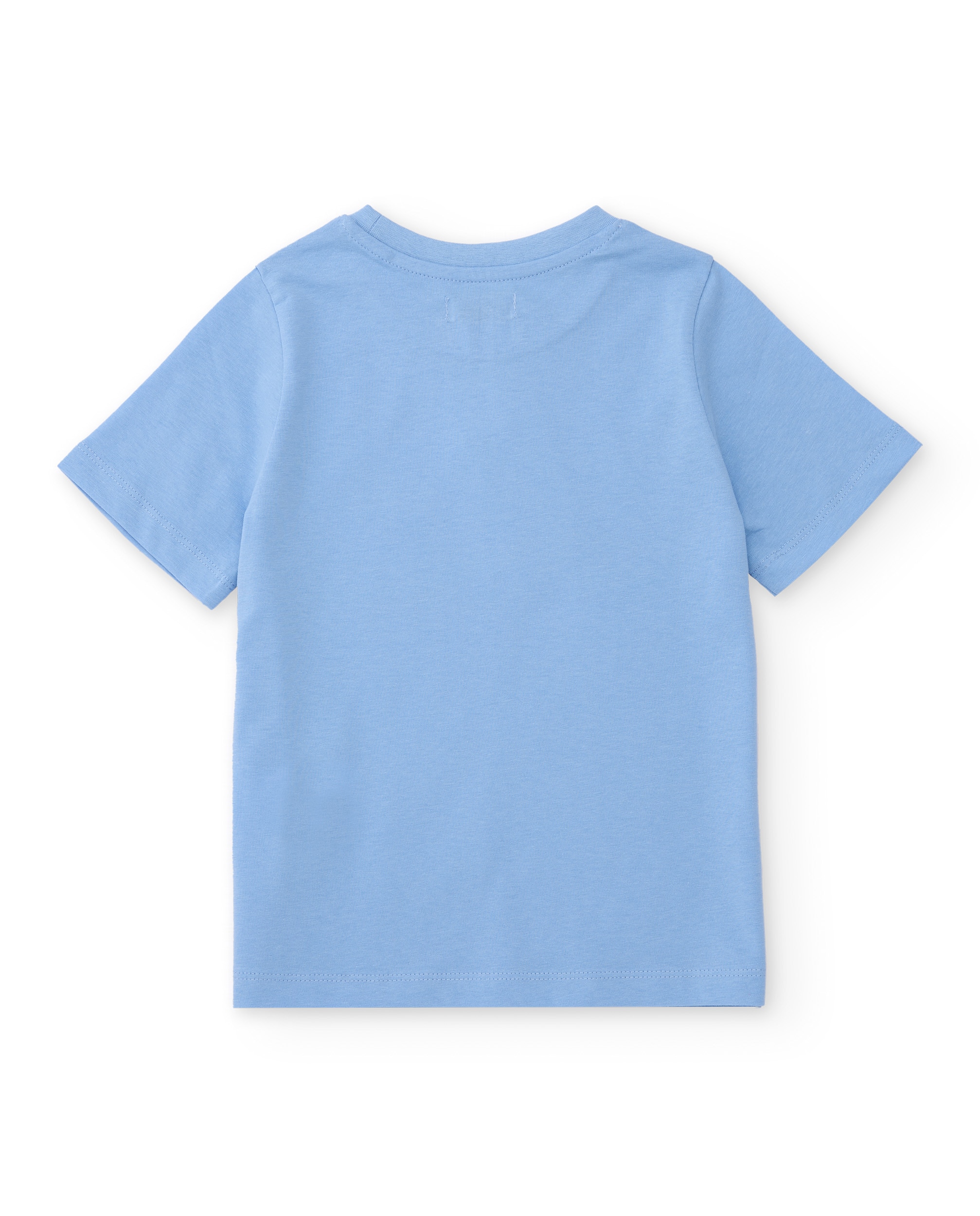 Conjunto Infantil de Malha com Estampado Tropical Tuc tuc Azul-claro-4