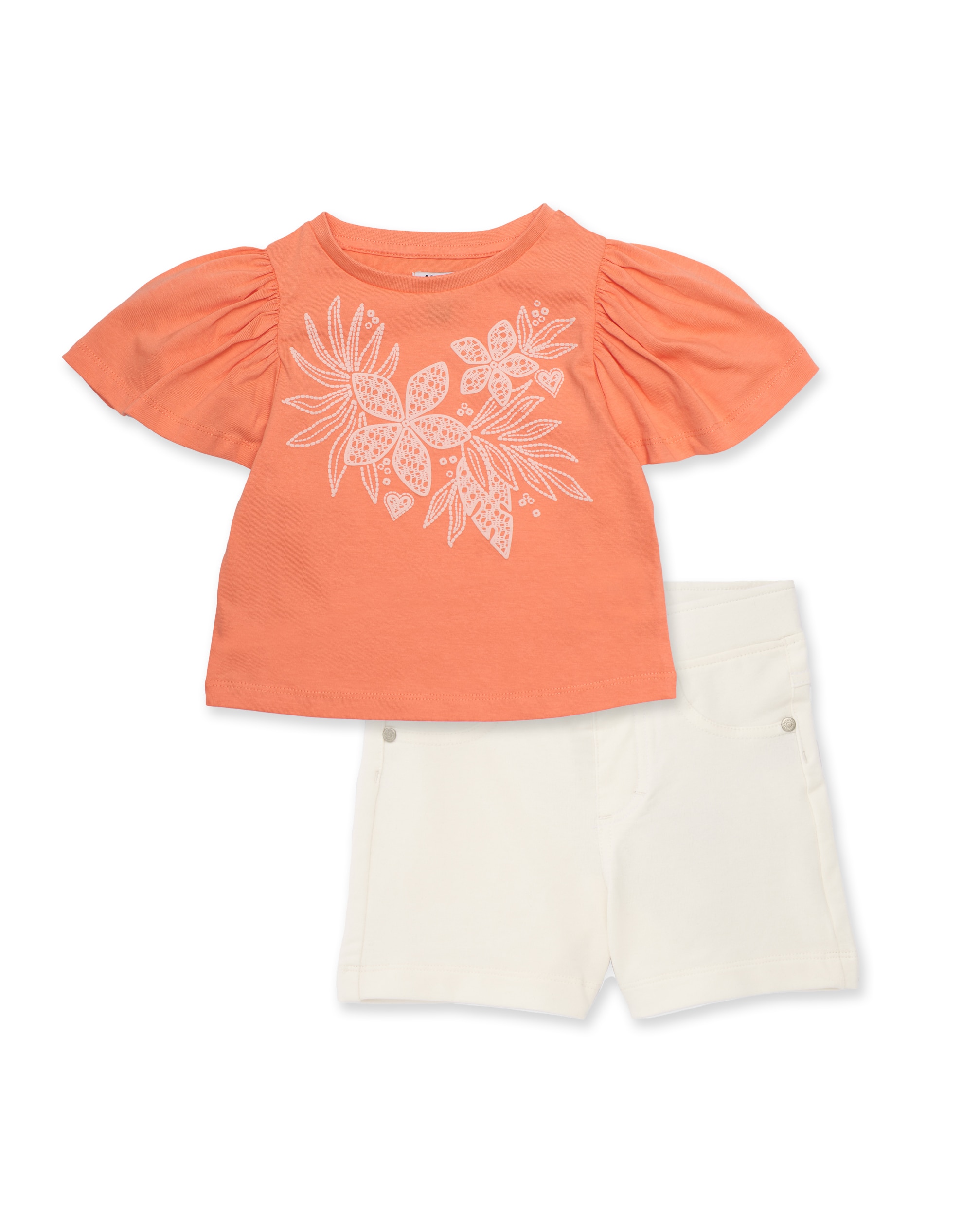 Imagem 0 de Conjunto Infantil de Malha com Mangas Abalonadas