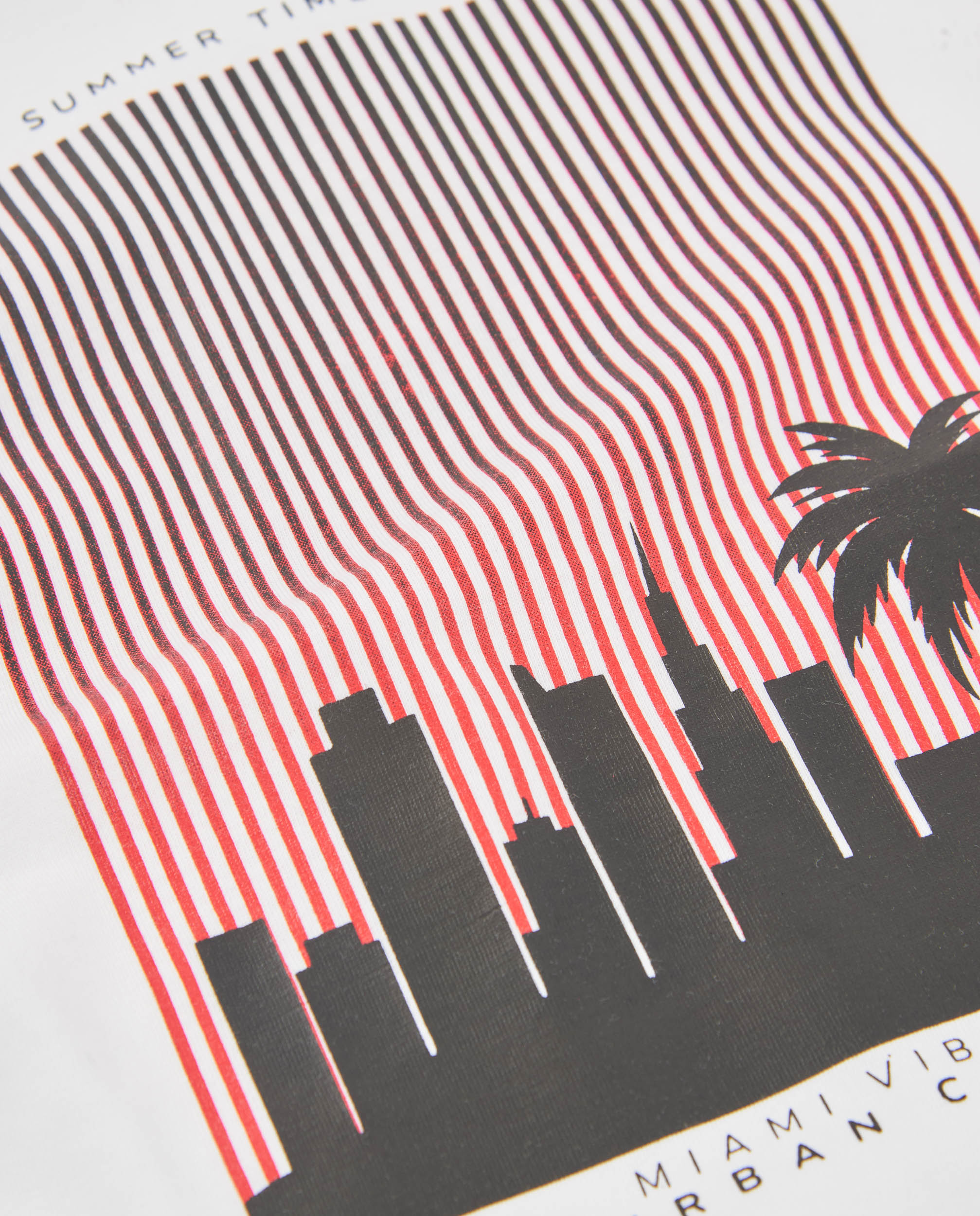 T-shirt Infantil de Malha e Estampado com Contraste Tuc tuc Branco-5