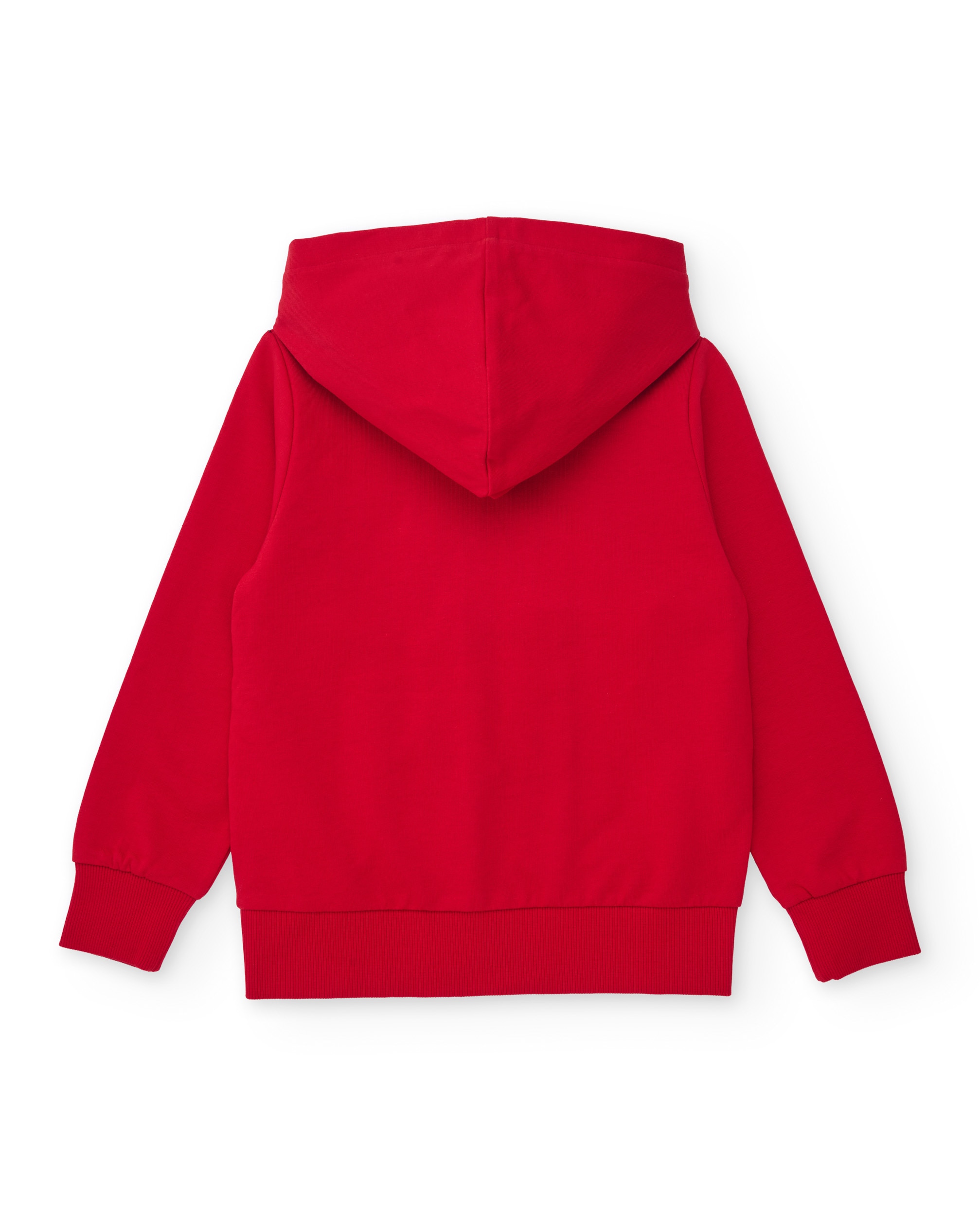 Sweat Infantil de Malha com Capuz Tuc tuc Vermelho-3