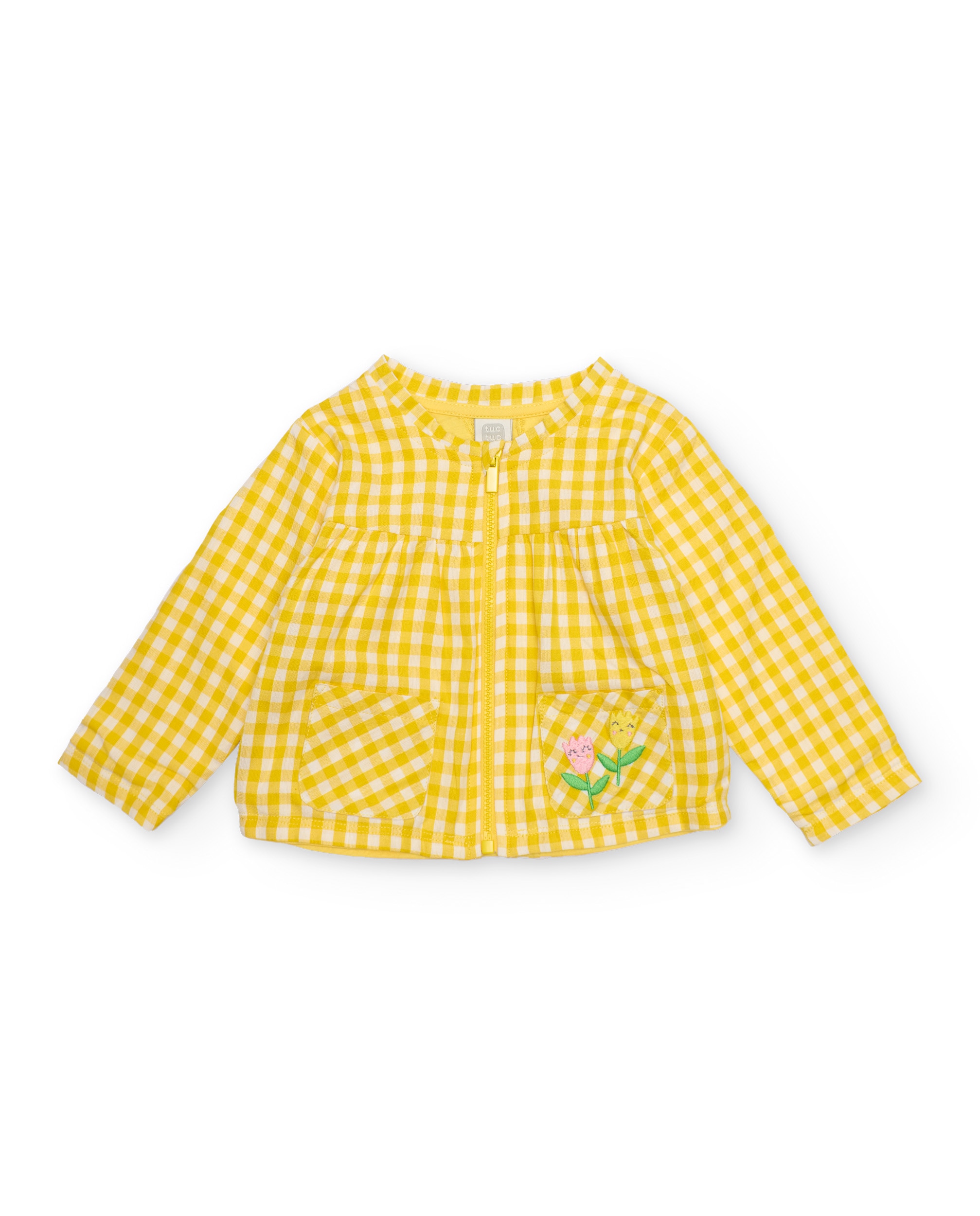 Conjunto para Bebé de Malha de Três Peças Tuc tuc Amarelo-2
