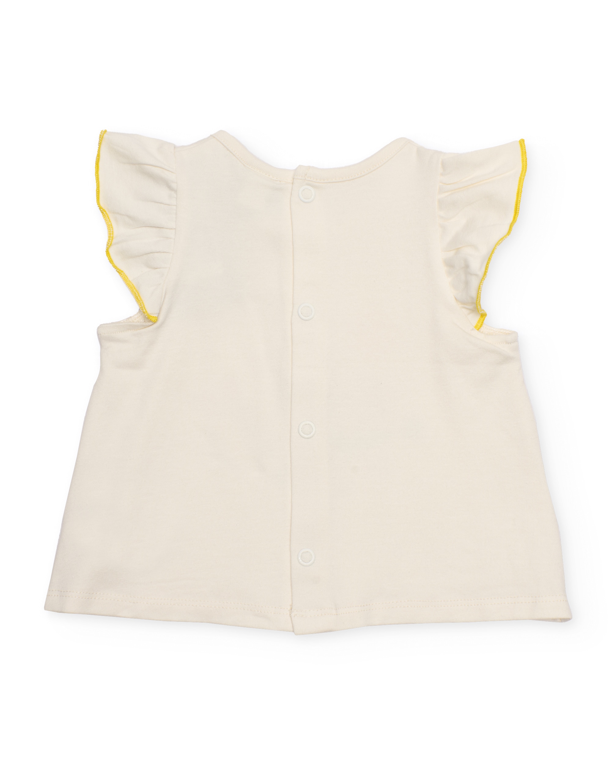 Conjunto para Bebé de Malha de Três Peças Tuc tuc Amarelo-5