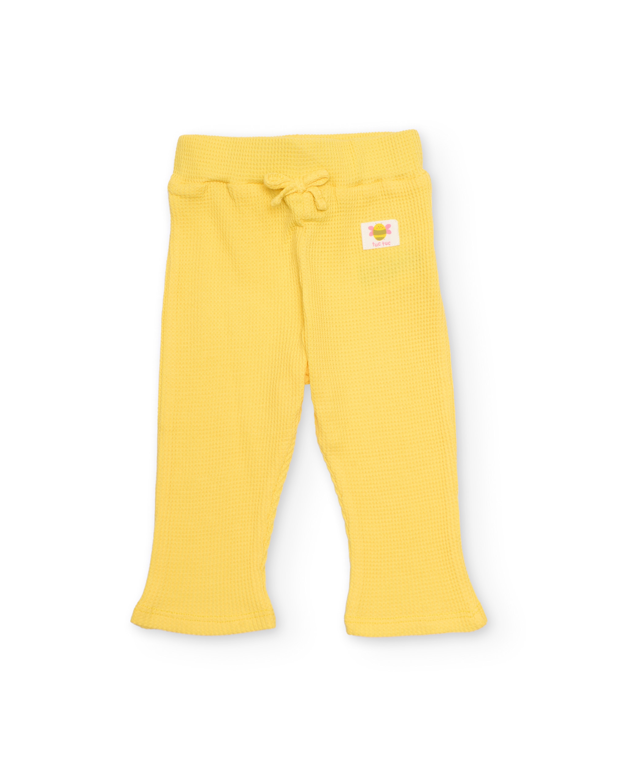 Conjunto para Bebé de Malha de Três Peças Tuc tuc Amarelo-6
