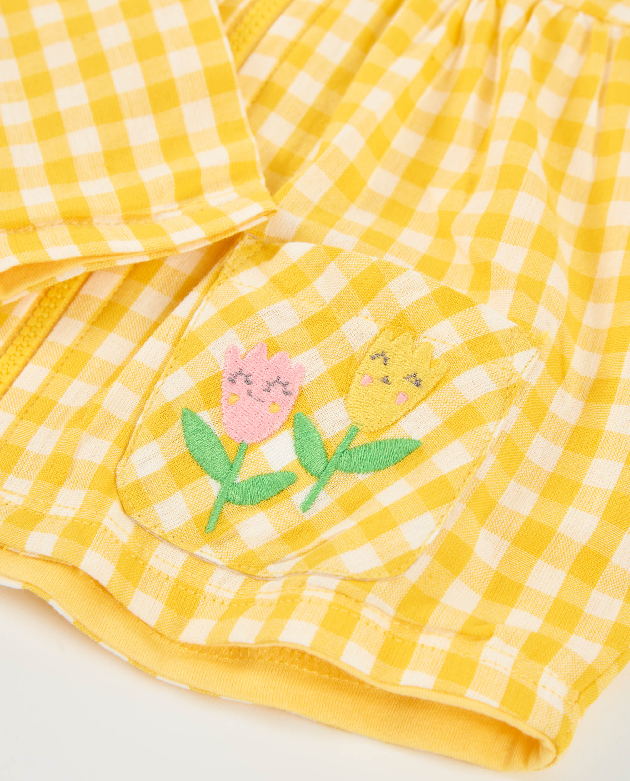 Conjunto para Bebé de Malha de Três Peças Tuc tuc Amarelo-8