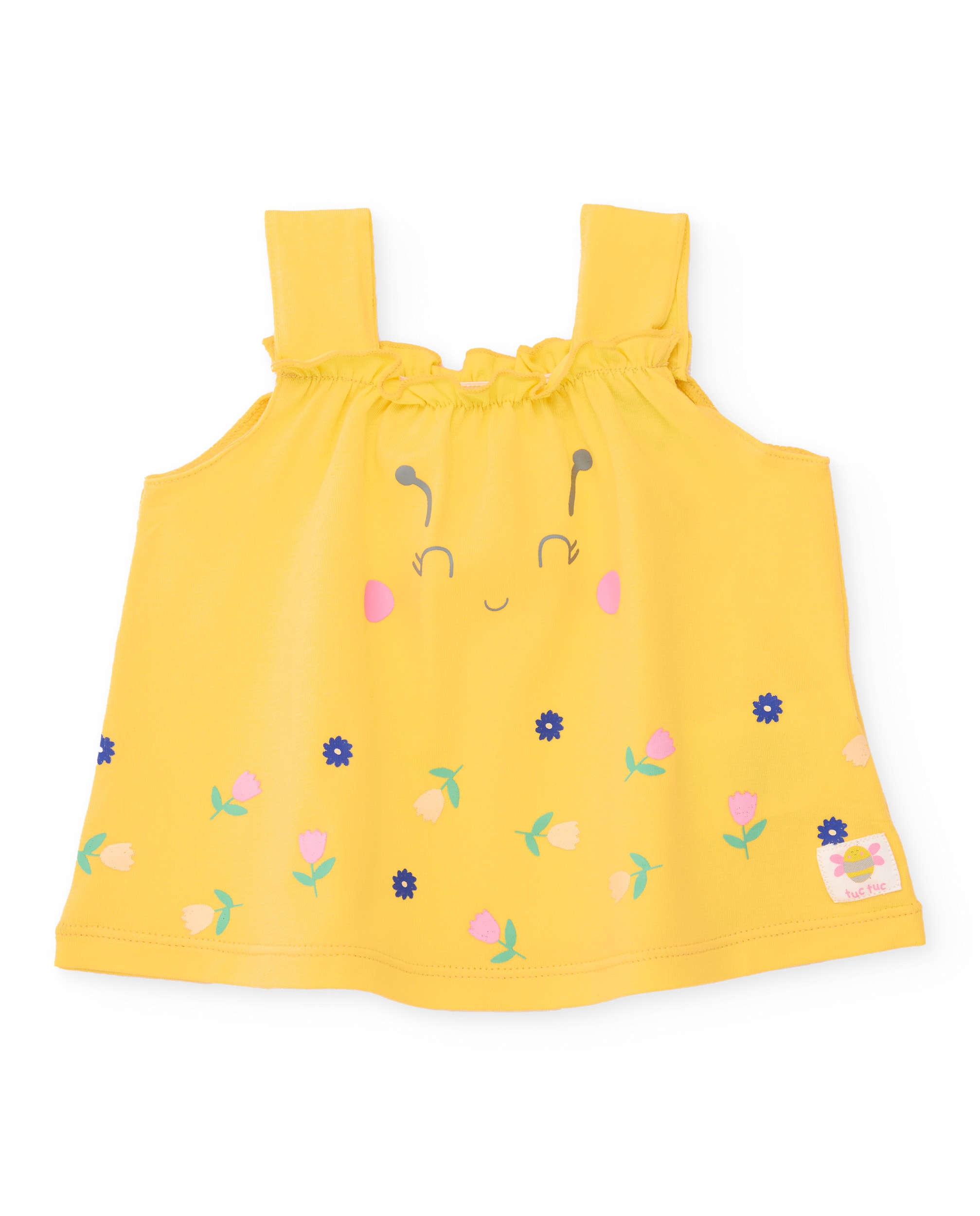 Imagem 0 de Fato de Banho para Bebé de Malha e Apliques em Relevo