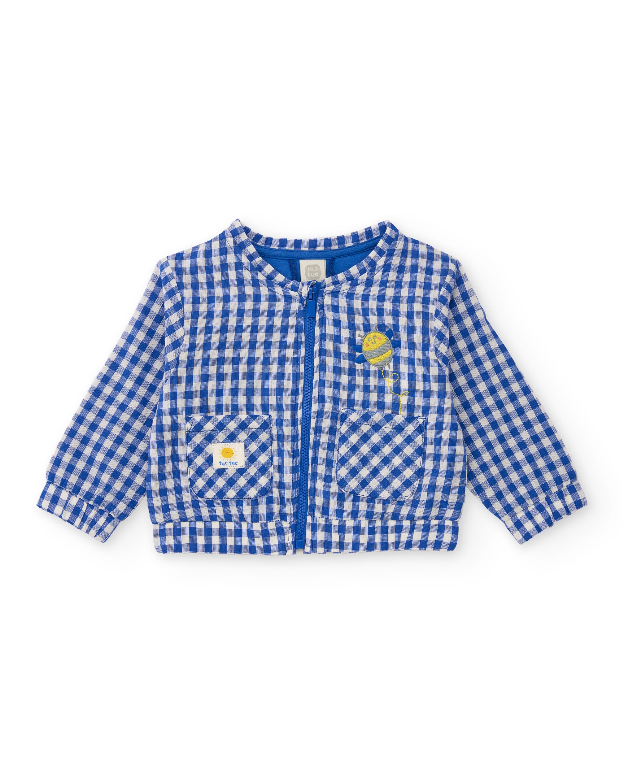 Conjunto para Bebé de Malha de Três Peças Tuc tuc Azul-2