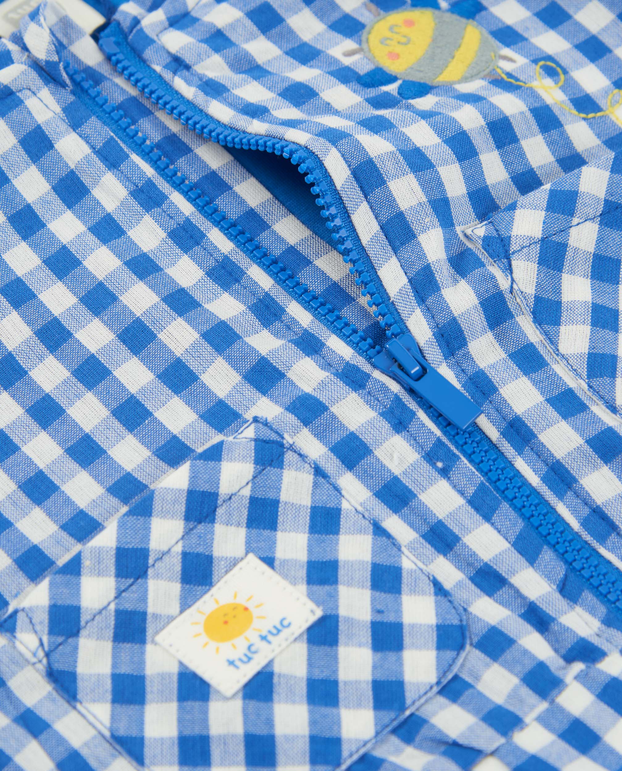 Conjunto para Bebé de Malha de Três Peças Tuc tuc Azul-8