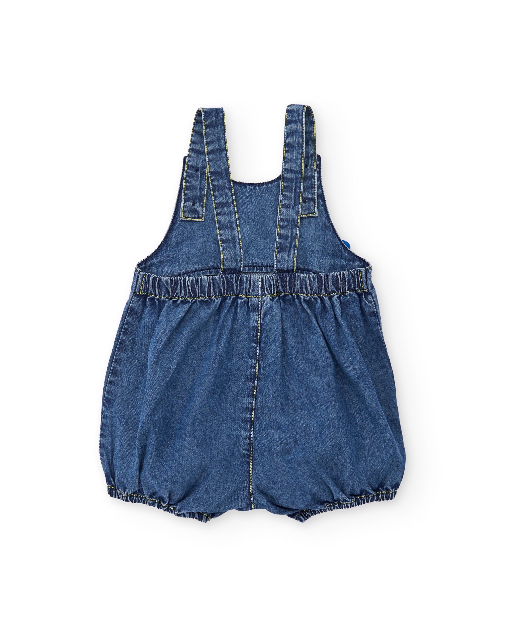 Conjunto para Bebé de Malha e Bolso Frontal Tuc tuc Azul denim-5