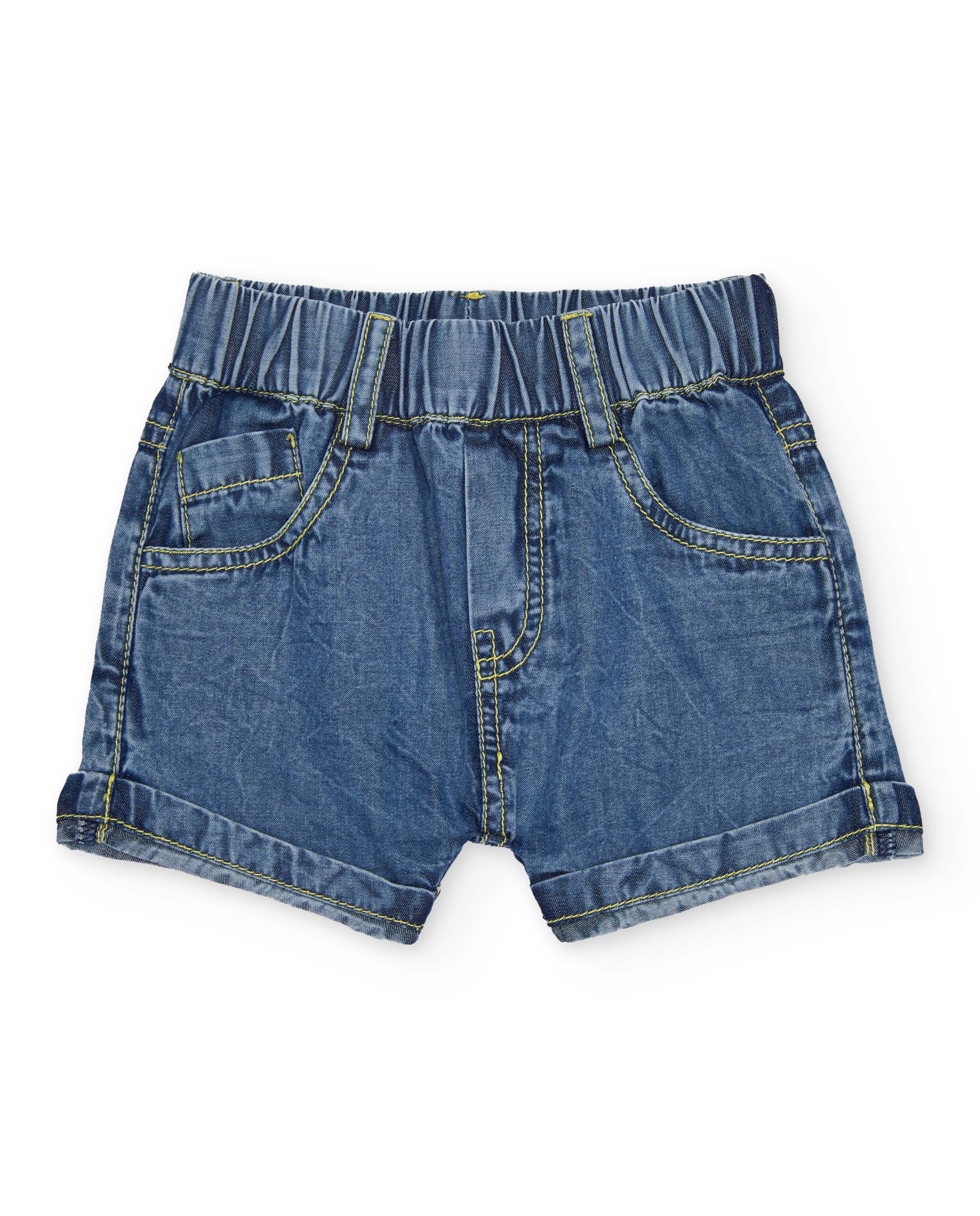 Conjunto para Bebé de Plana e Estampado Vichy Tuc tuc Azul-4