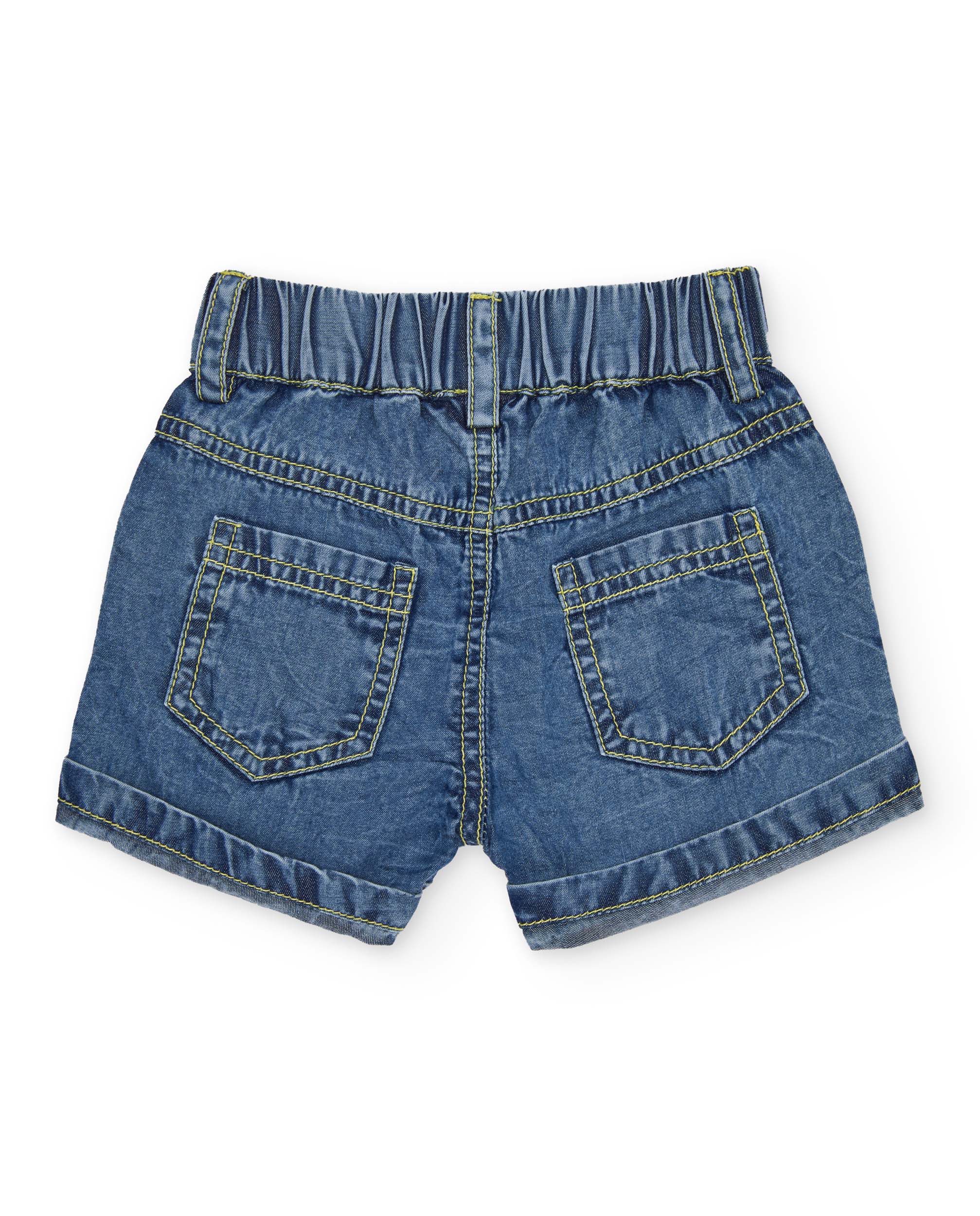 Conjunto para Bebé de Plana e Estampado Vichy Tuc tuc Azul-5