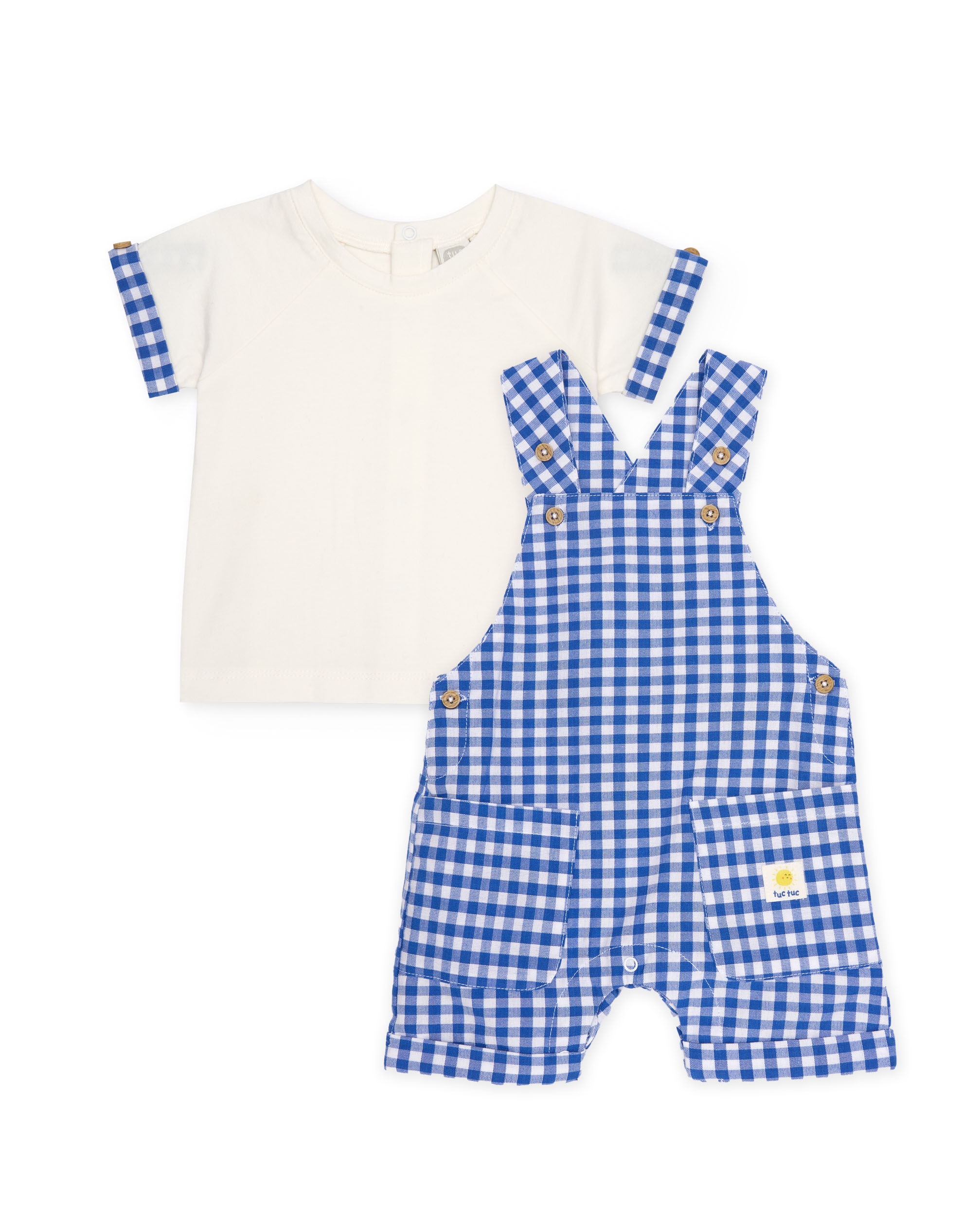 Imagem 0 de Conjunto para Bebé de Malha e Bolsos Frontais