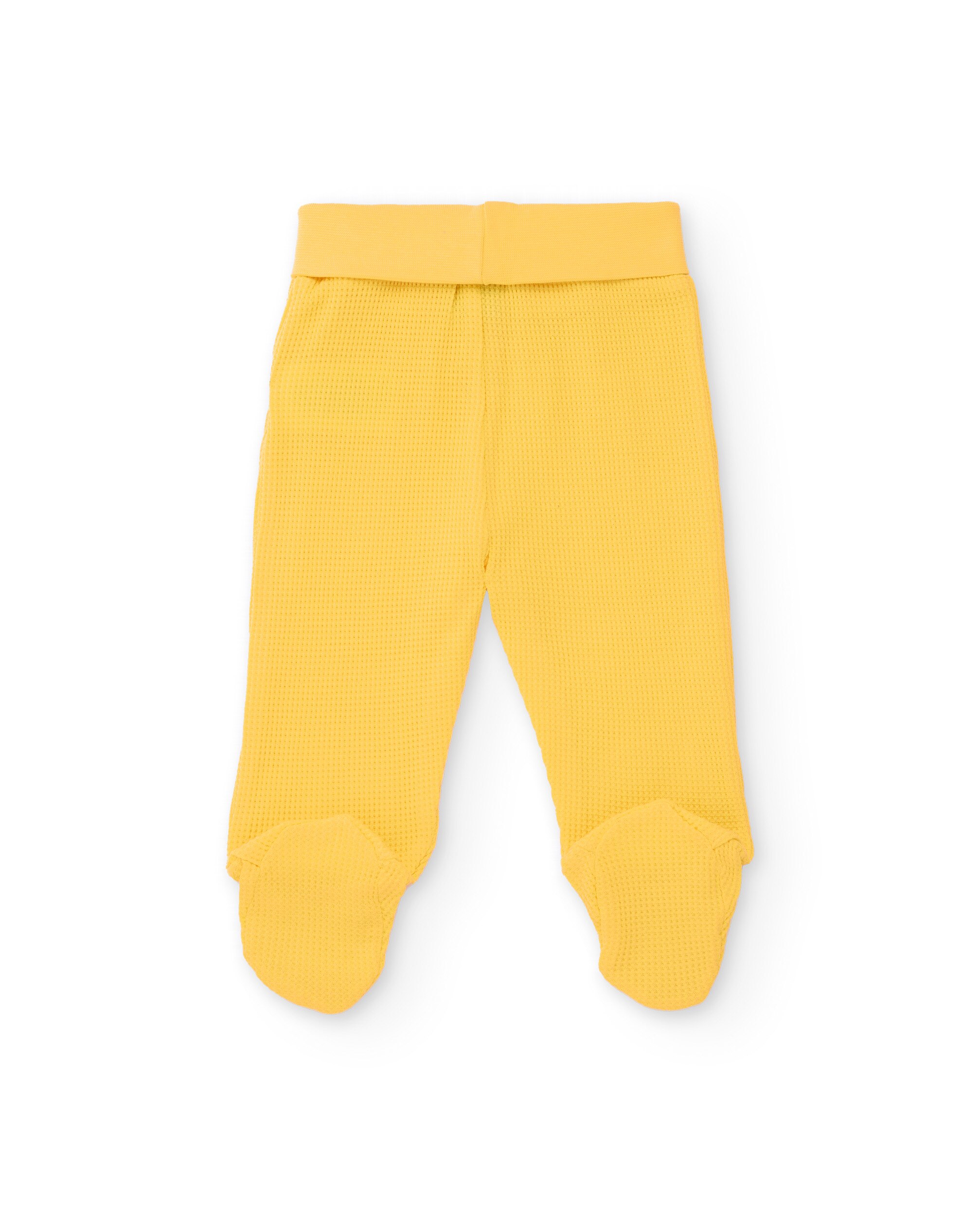 Conjunto para Bebé de Malha e Fecho Lateral Tuc tuc Cru-5