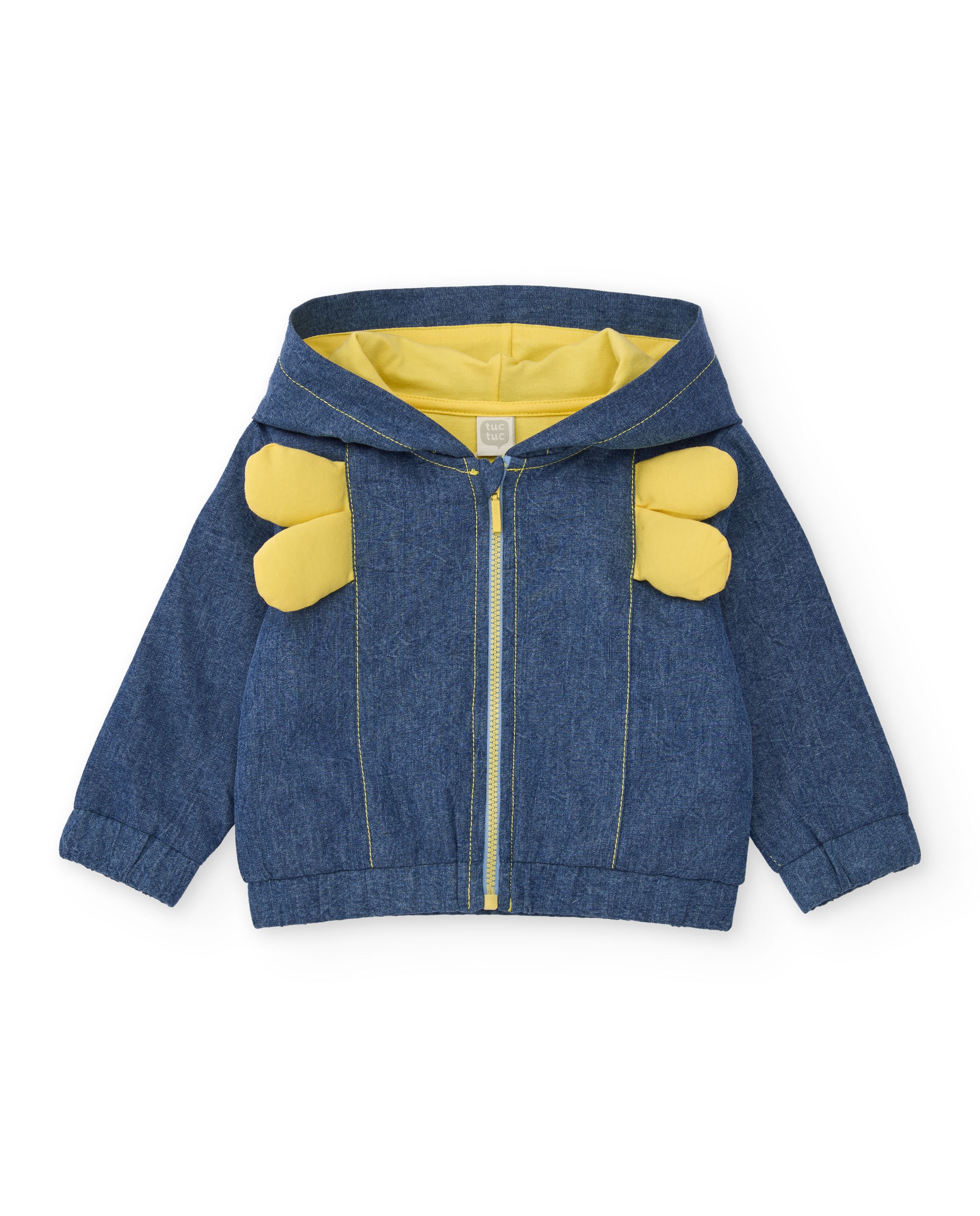 Casaco para Bebé de Plana em Denim Tuc tuc Azul denim-2
