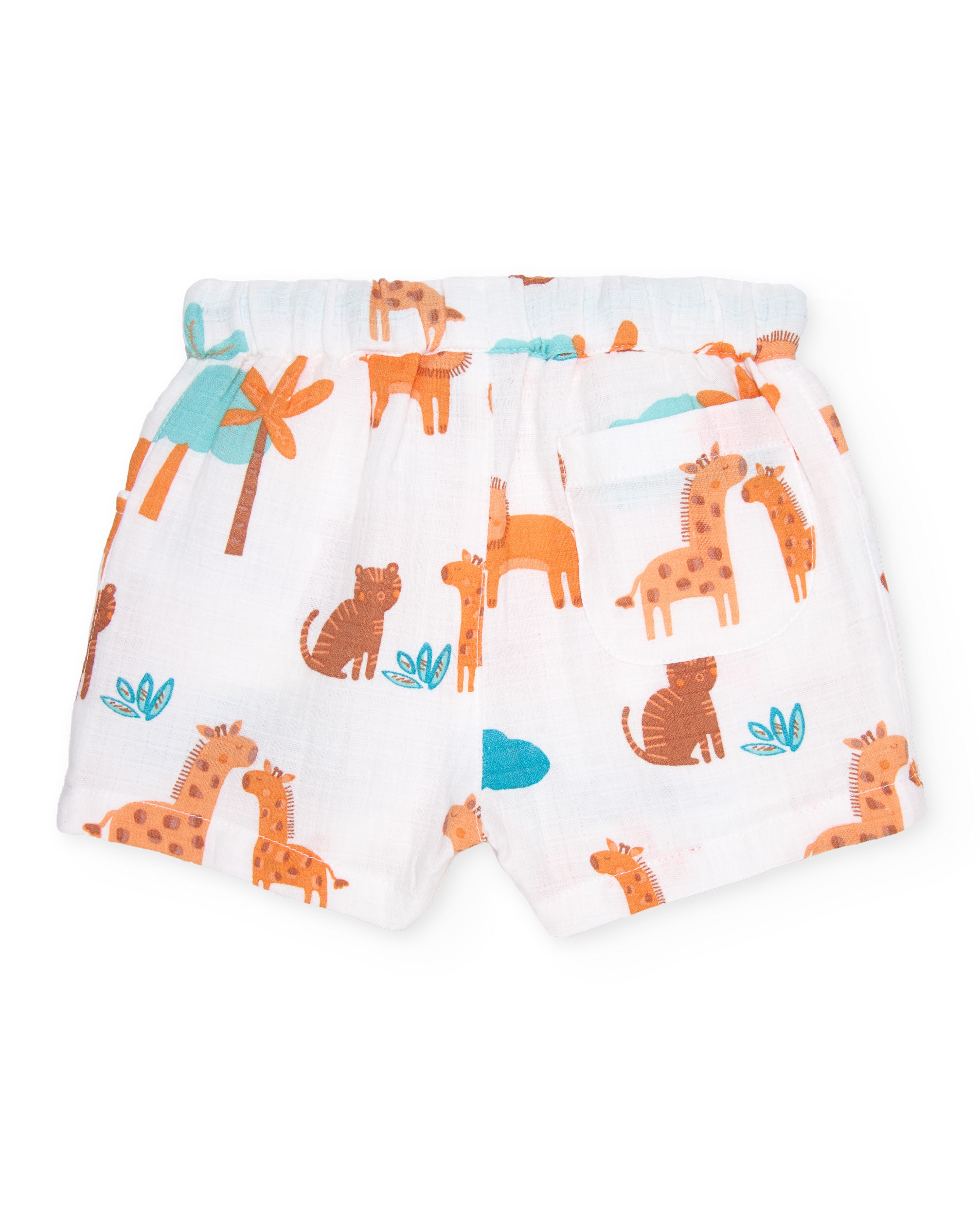 Conjunto para Bebé de Malha e Estampado Leão Tuc tuc Azul-claro-5