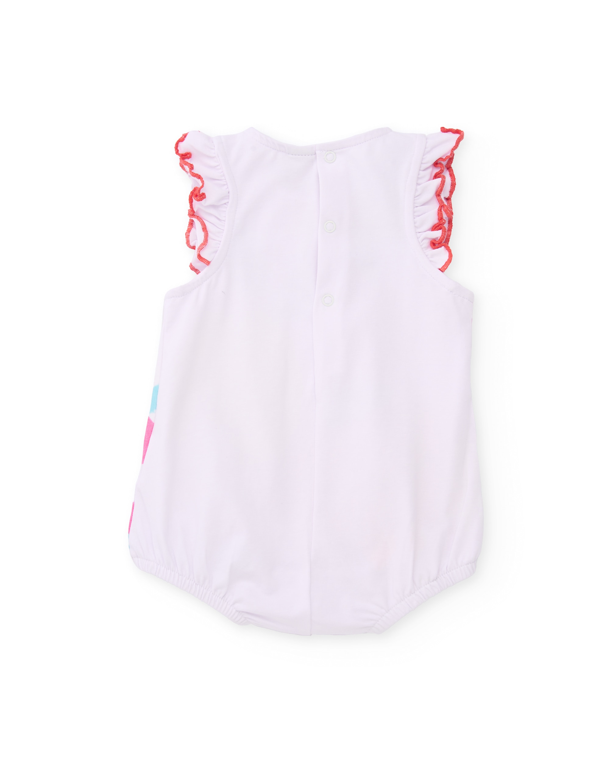 Babygrow para Bebé de Malha e Estampado Frutas Tuc tuc Branco-2