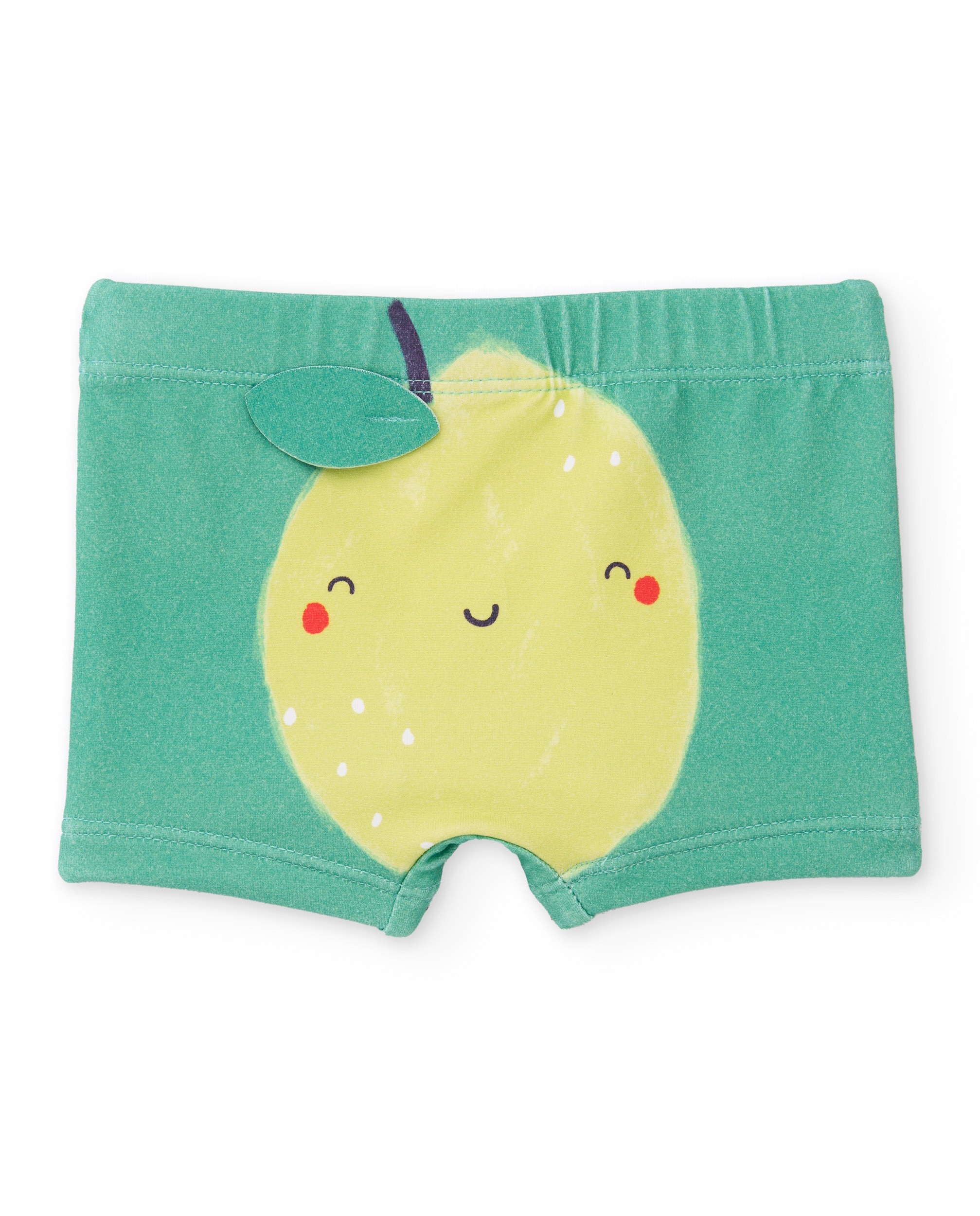 Fato de Banho para Bebé de Malha com Motivo Frutal Tuc tuc Branco-5