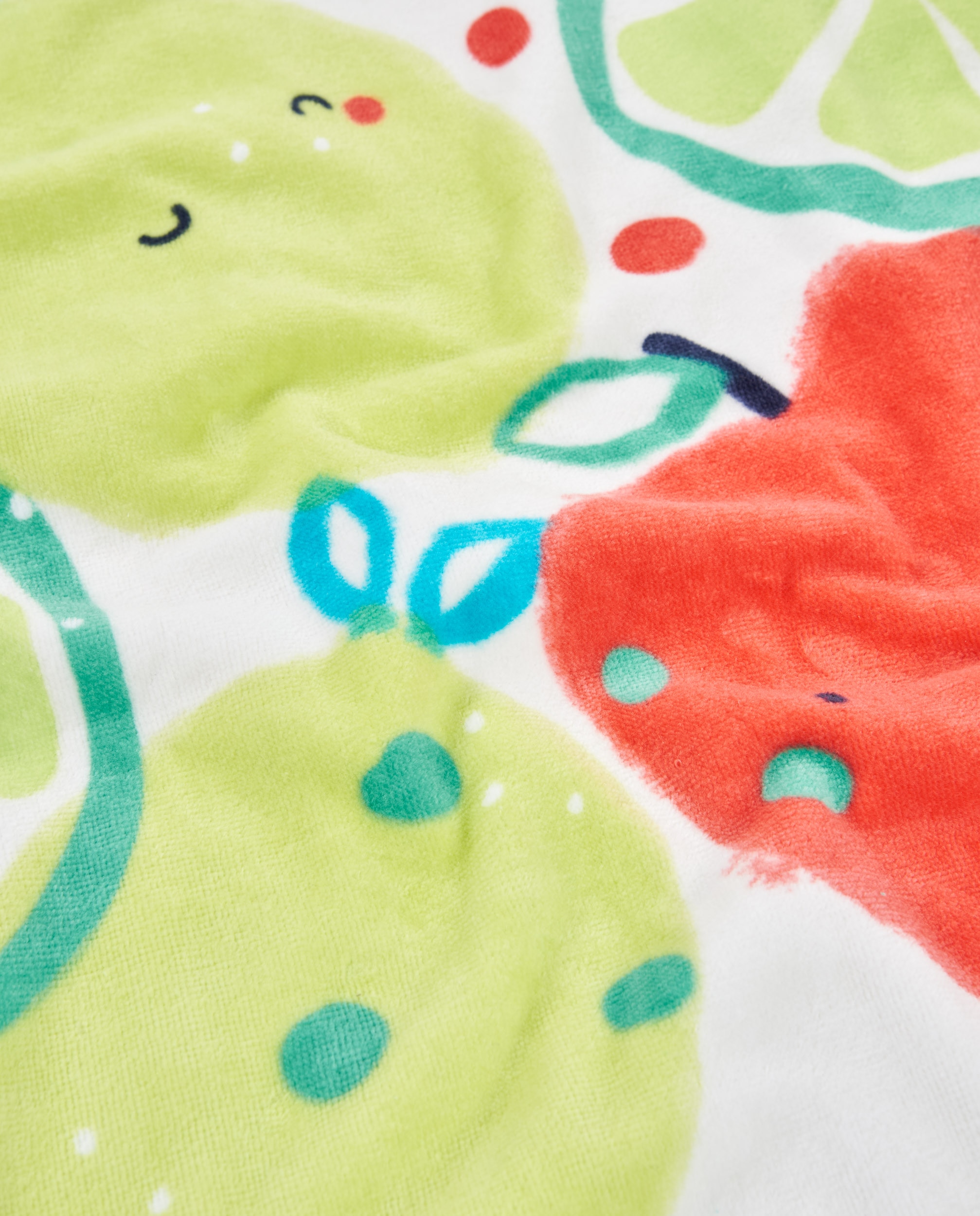 Toalha Poncho para Recém-nascido de Malha e Detalhes em Relevo Verde-claro-3