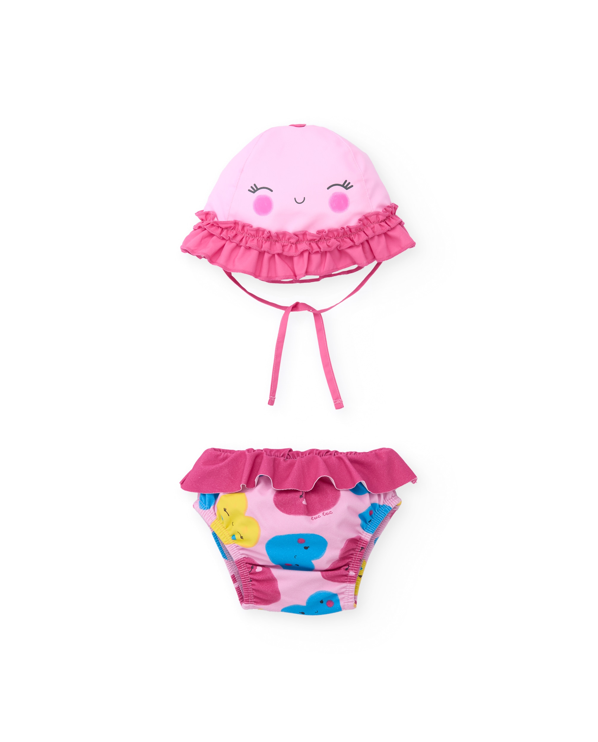 Imagem 0 de Fato de Banho para Bebé de Plana com Folho Decorativo