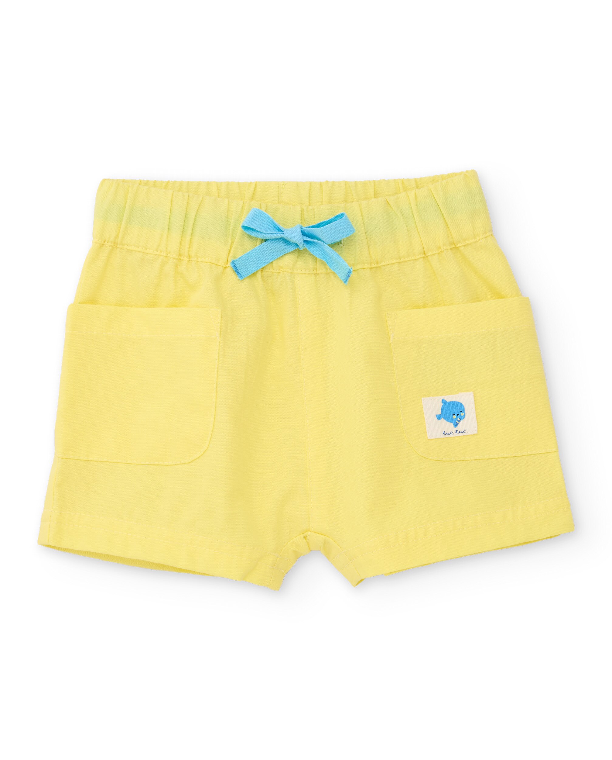Conjunto para Bebé de Malha com Bolsos Frontais Tuc tuc Branco-5