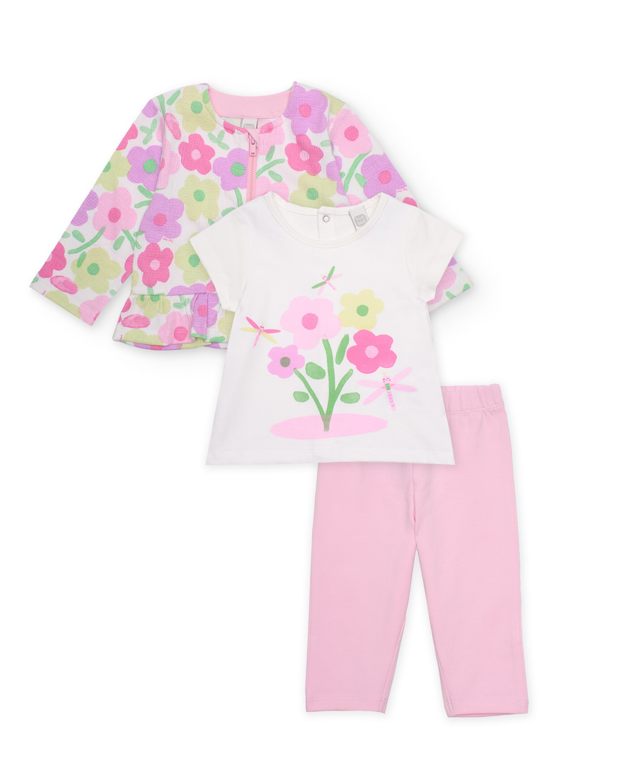 Imagem 0 de Conjunto para Bebé de Malha de Três Peças