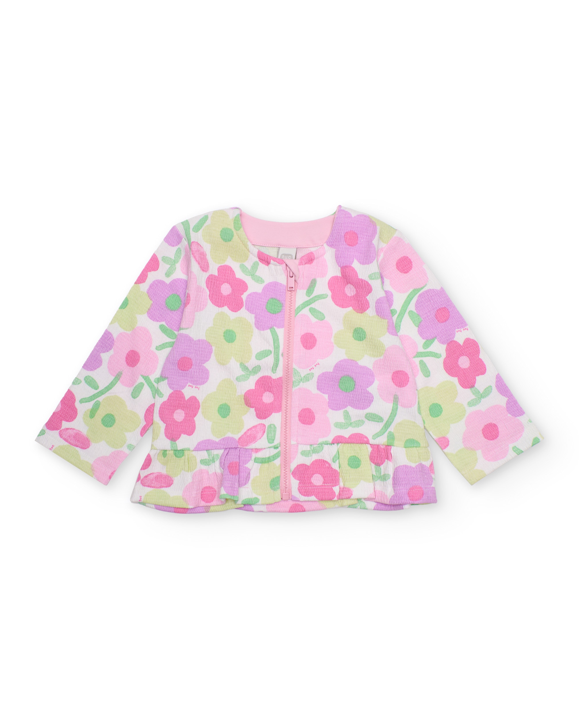Conjunto para Bebé de Malha de Três Peças Tuc tuc Rosa-2