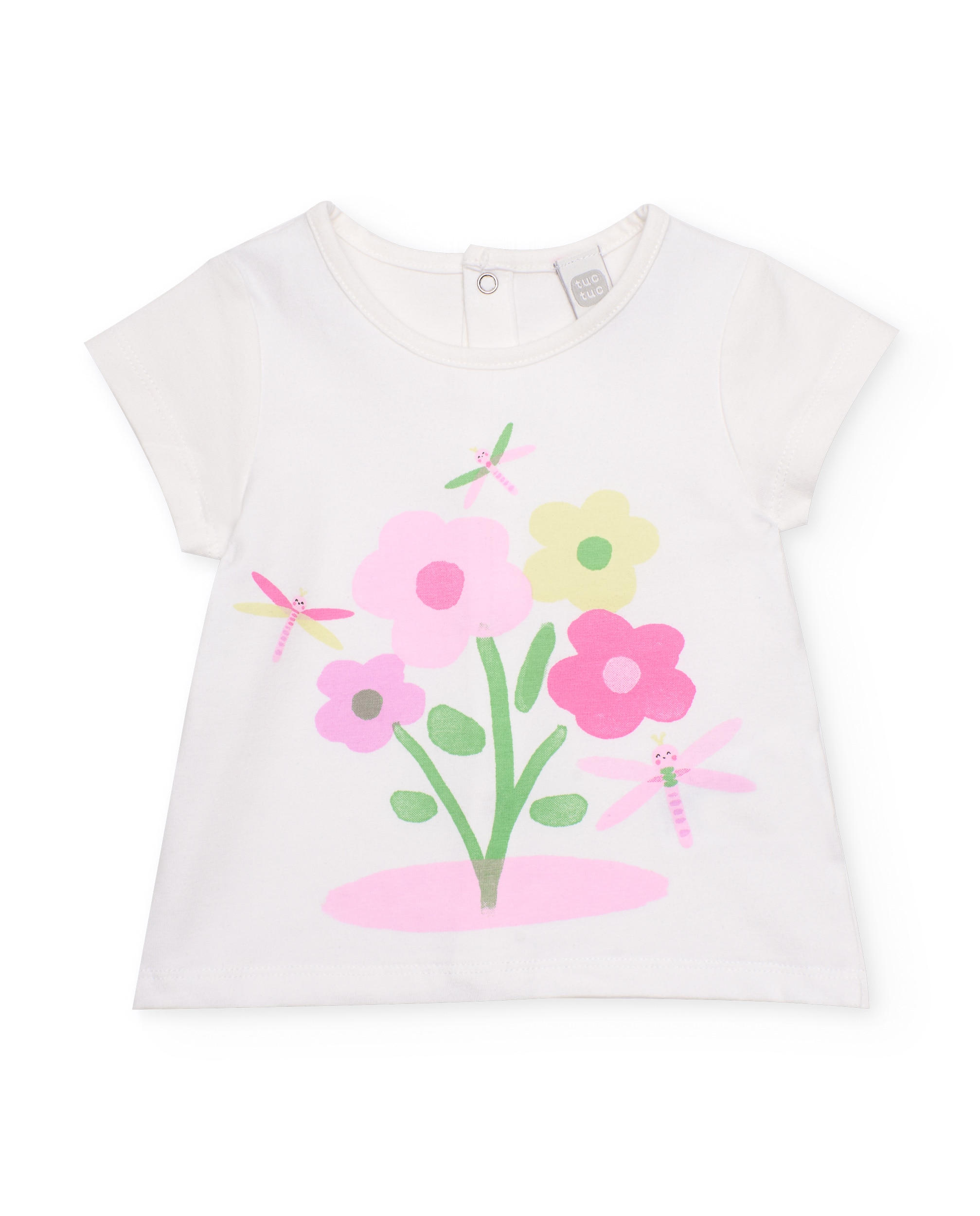 Conjunto para Bebé de Malha de Três Peças Tuc tuc Rosa-4