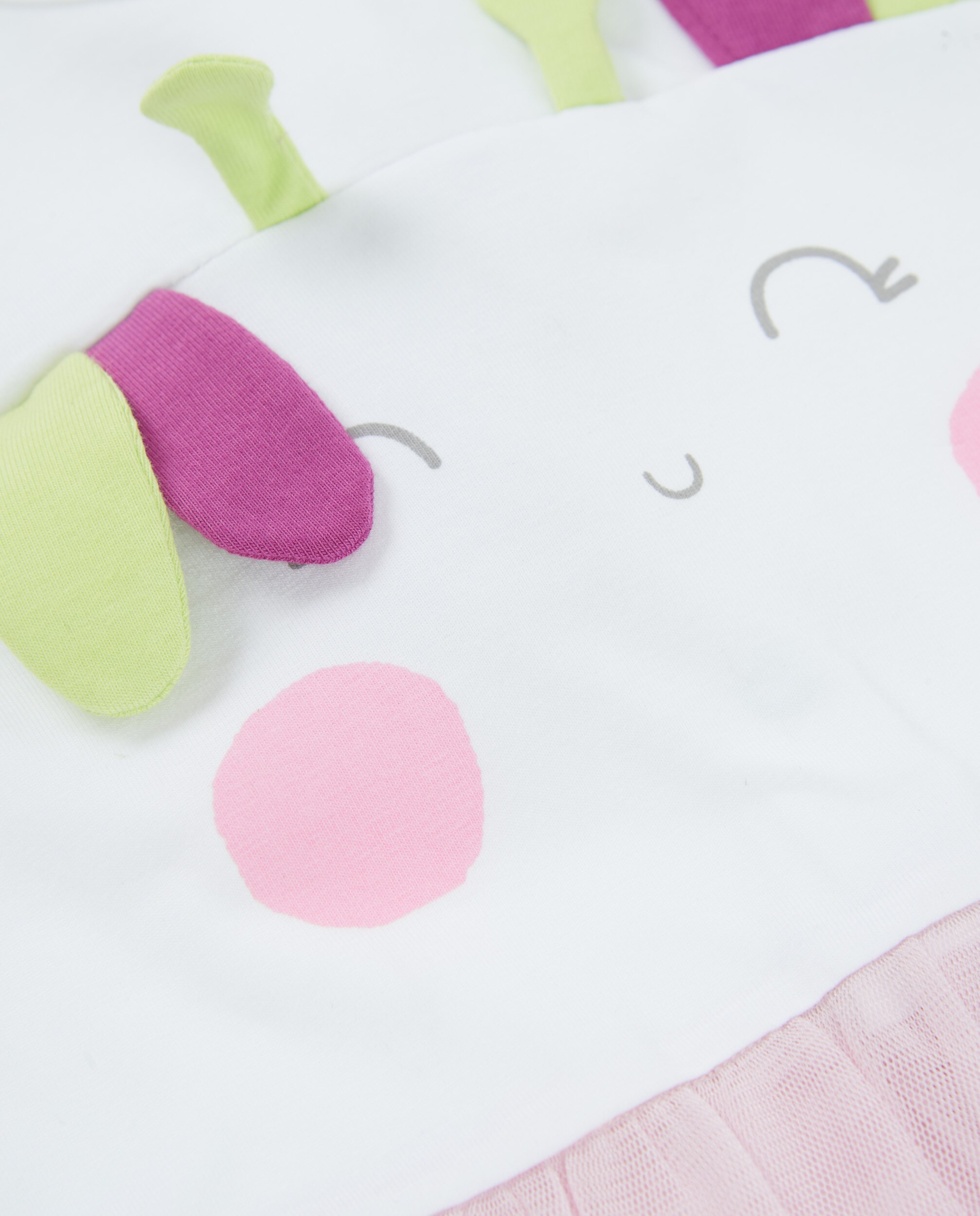 Conjunto para Bebé de Malha e Folho de Tule Tuc tuc Branco-8