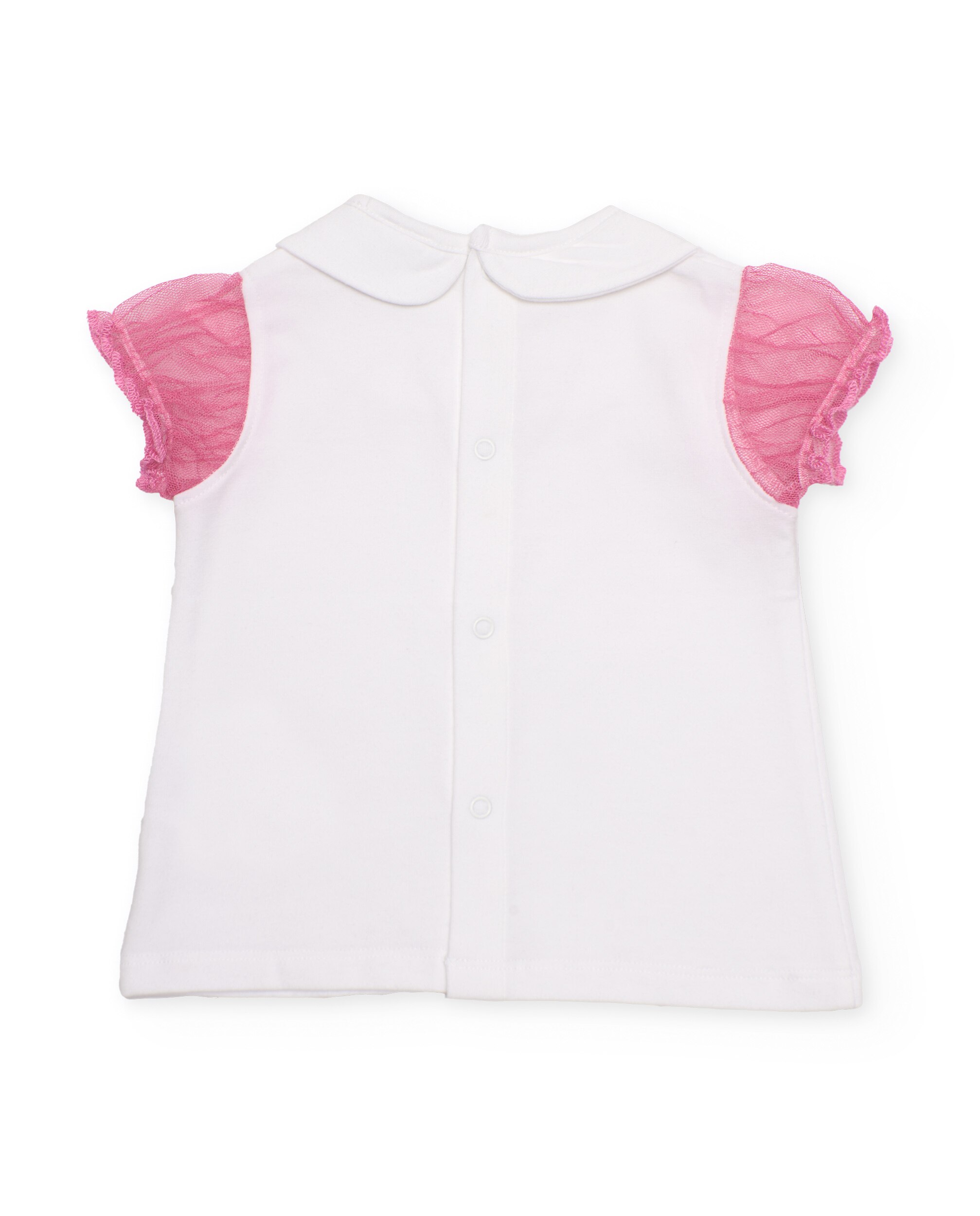 Conjunto para Bebé de Malha de Três Peças Tuc tuc Rosa-5