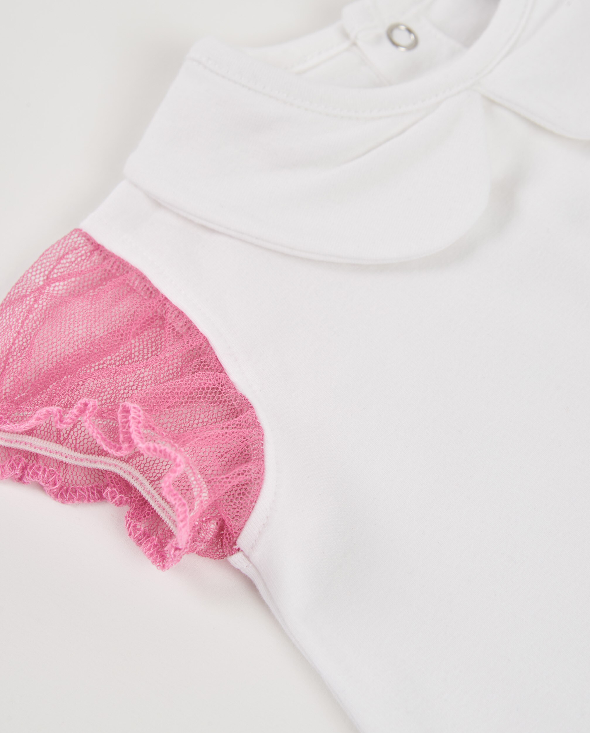 Conjunto para Bebé de Malha de Três Peças Tuc tuc Rosa-9