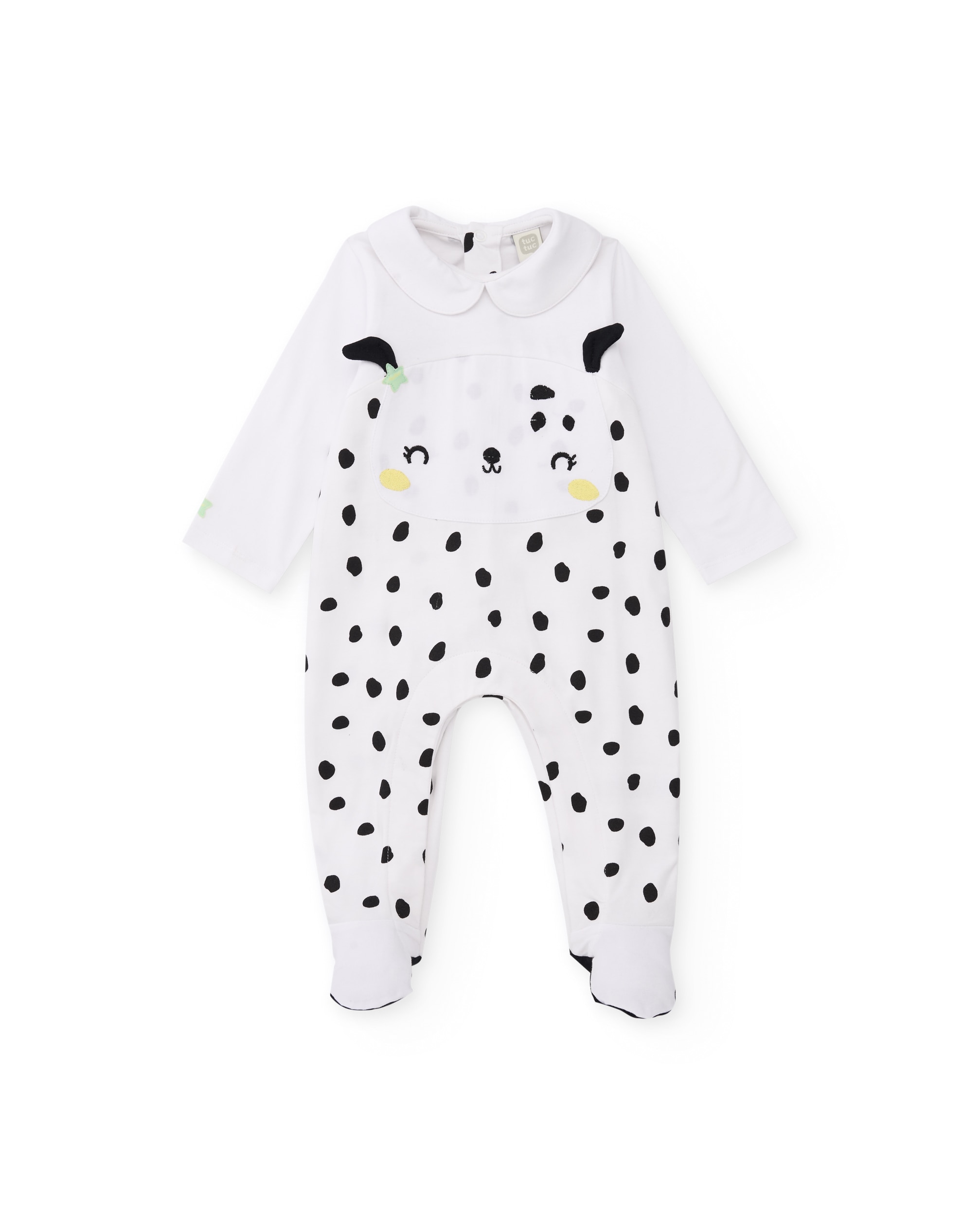 Imagem 0 de Babygrow para Bebé de Malha e Apliques em Relevo