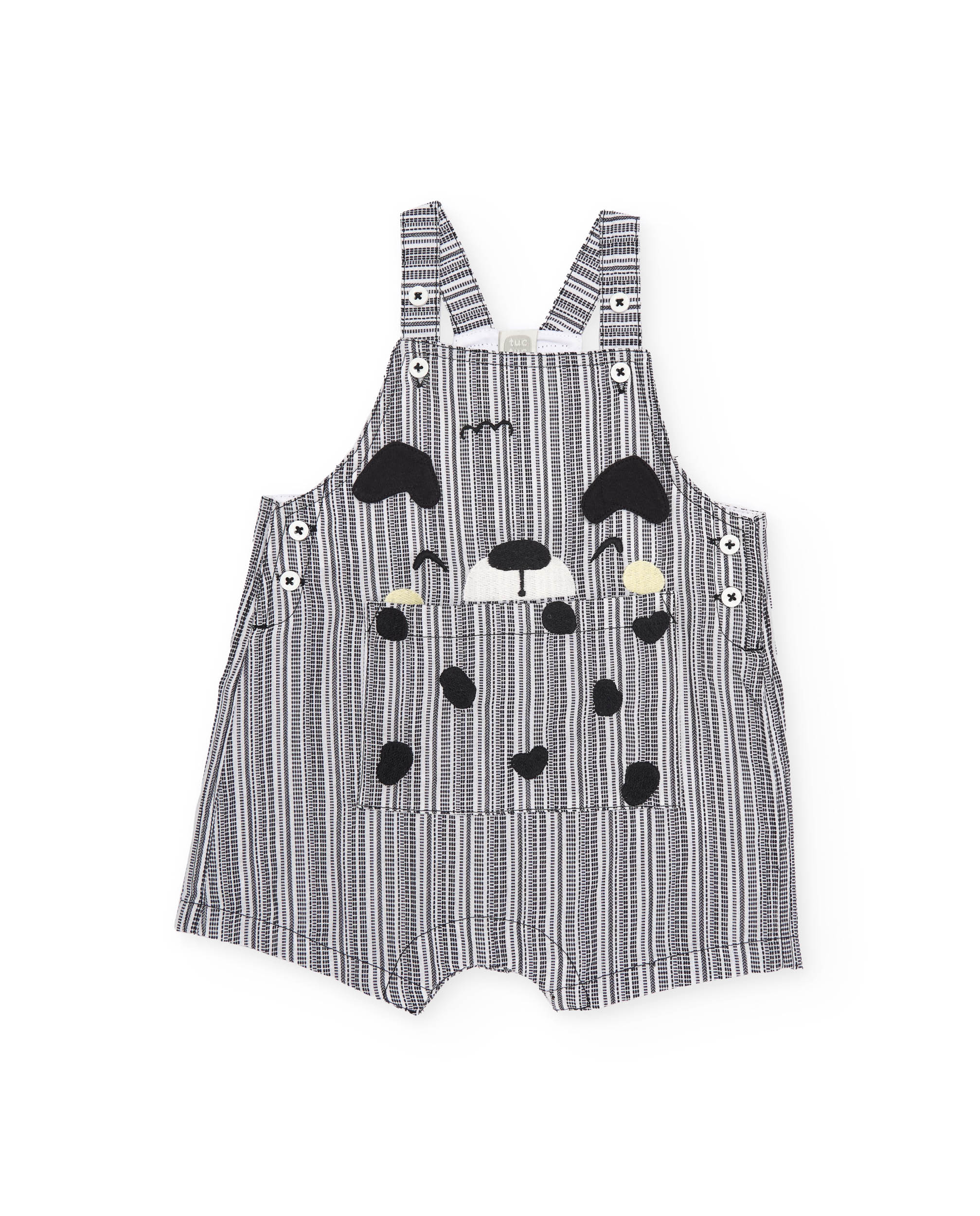Conjunto para Bebé de Malha com Design Às Riscas Tuc tuc Cinzento-5