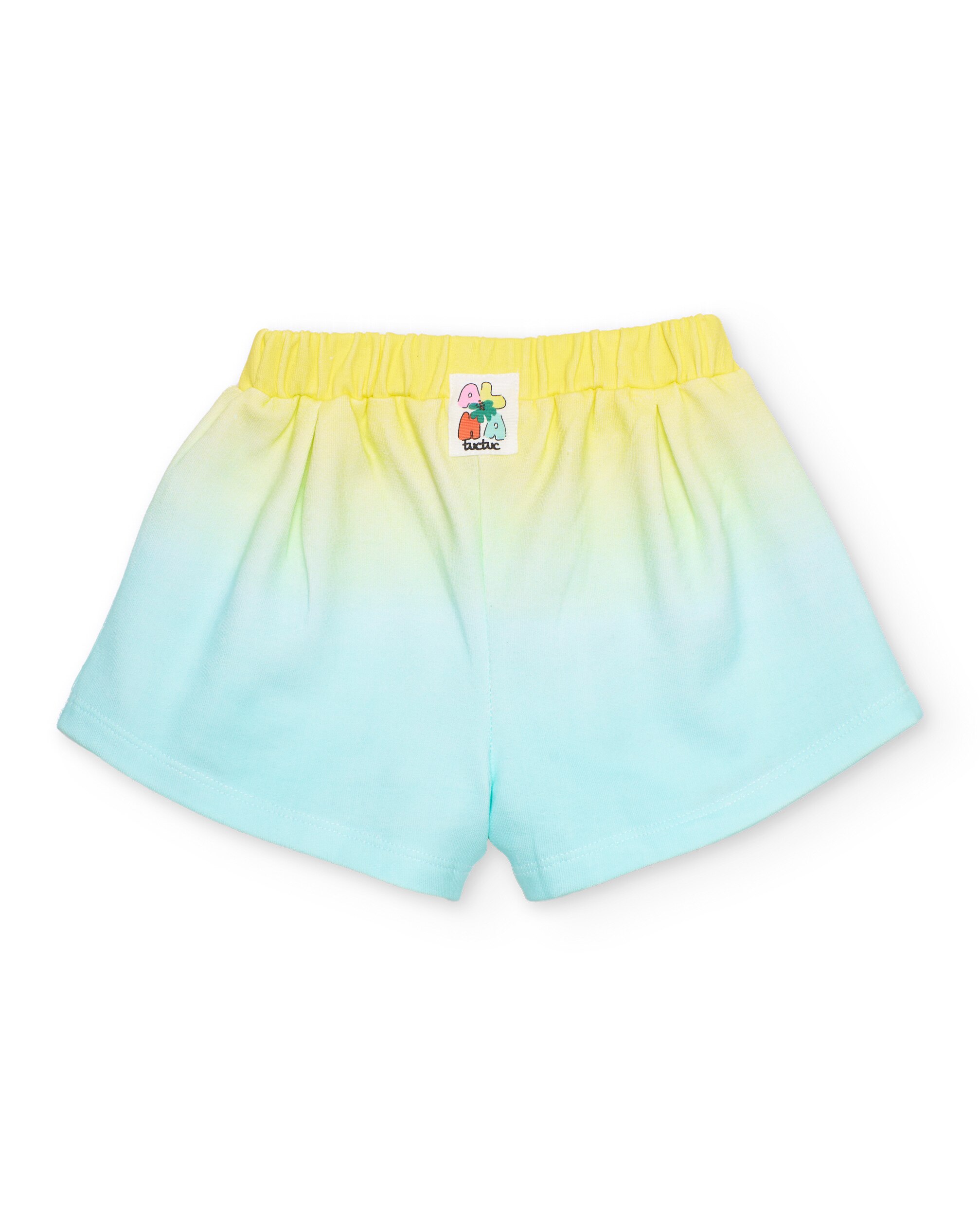 Conjunto Infantil de Malha e Nó Decorativo Amarelo-5