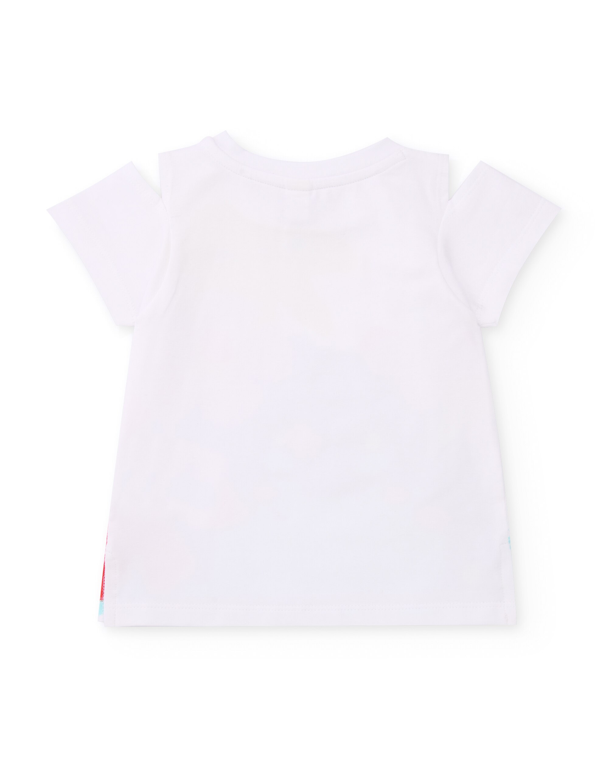 Conjunto Infantil de Malha e Design Floral Multicolor-4
