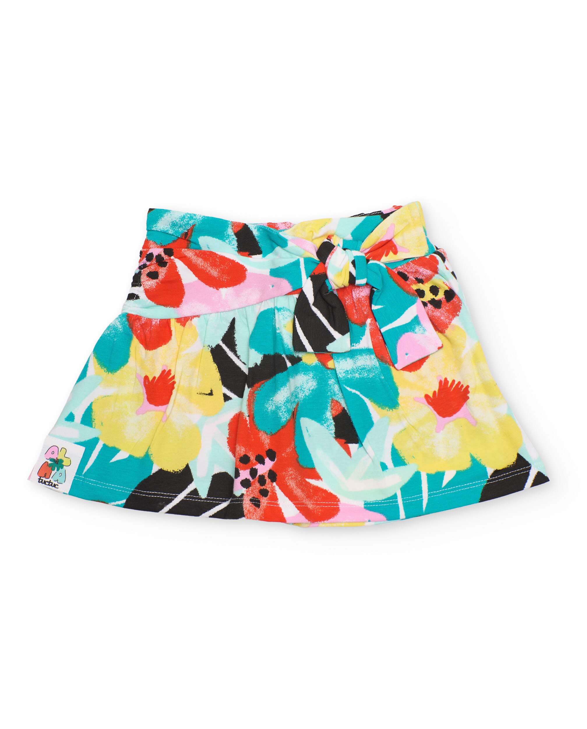 Imagem 0 de Short Infantil de Malha com Laço Decorativo