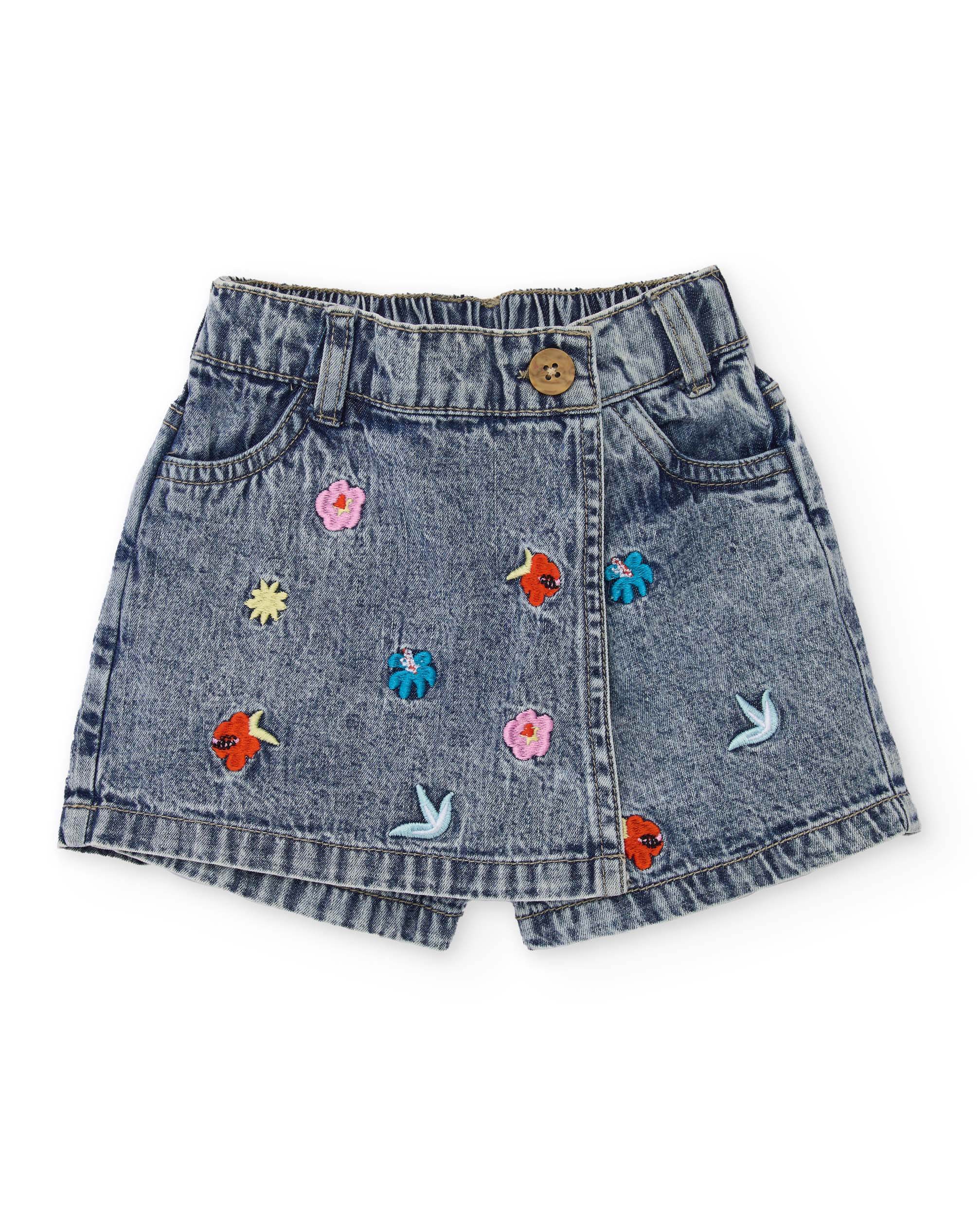 Imagem 0 de Short de Plana e Denim