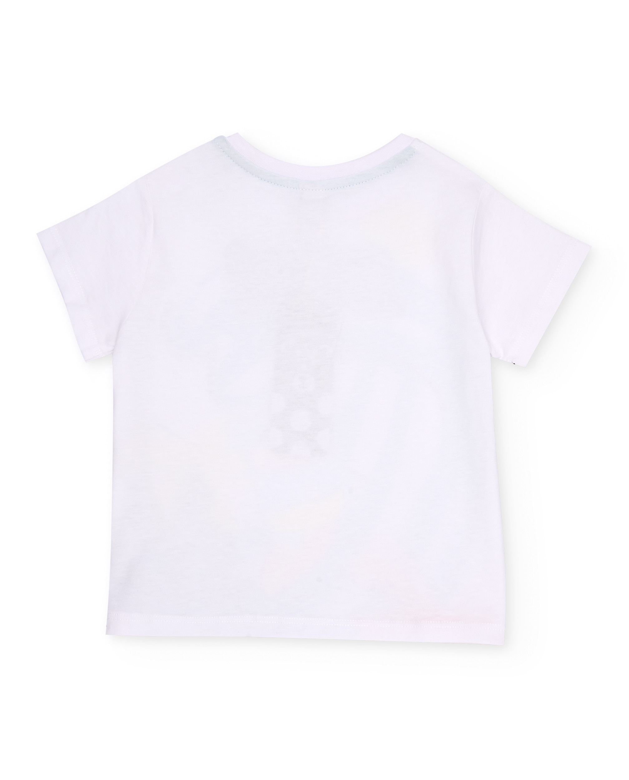 T-shirt Infantil de Malha e Design Surfista Branco-2