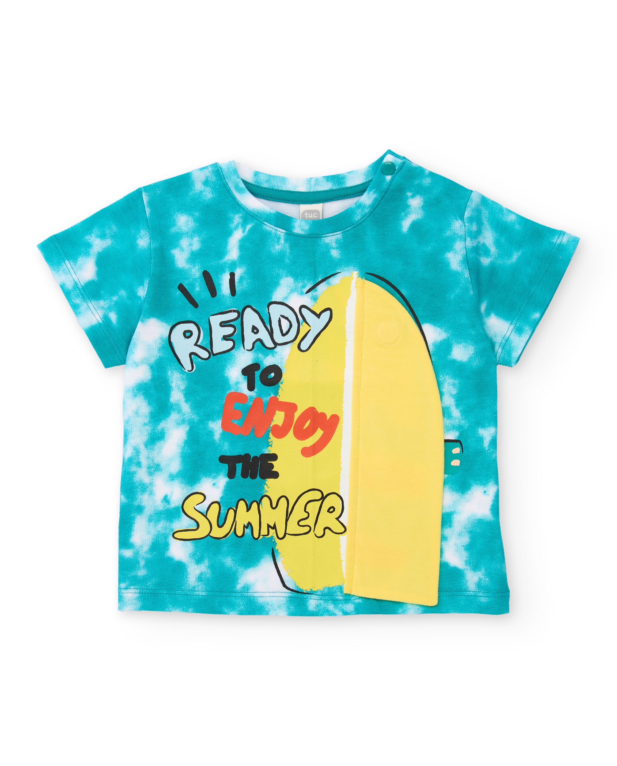 Imagem 0 de T-shirt Infantil de Malha e Detalhe em Relevo