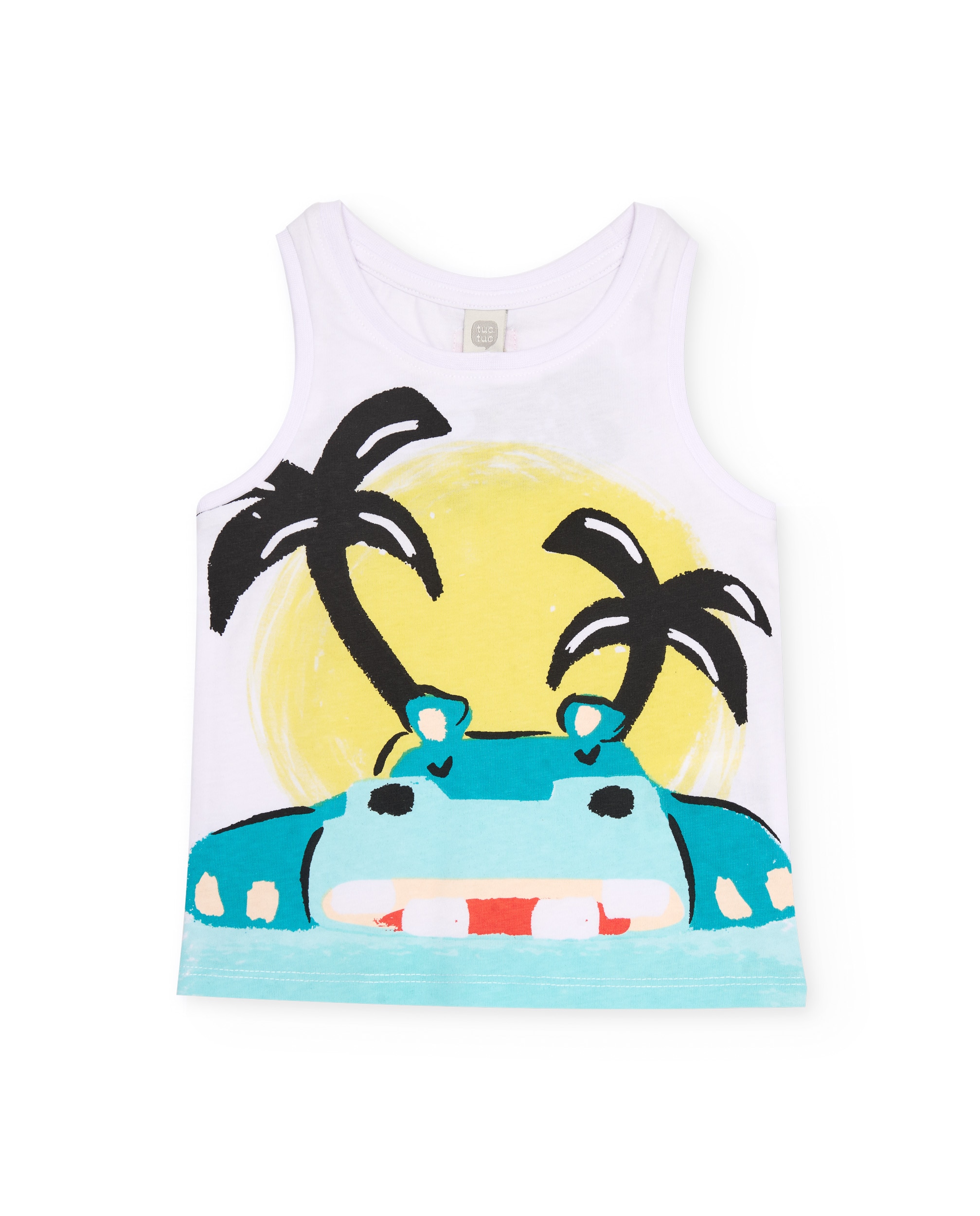 Imagem 0 de T-shirt Infantil de Malha de Alças